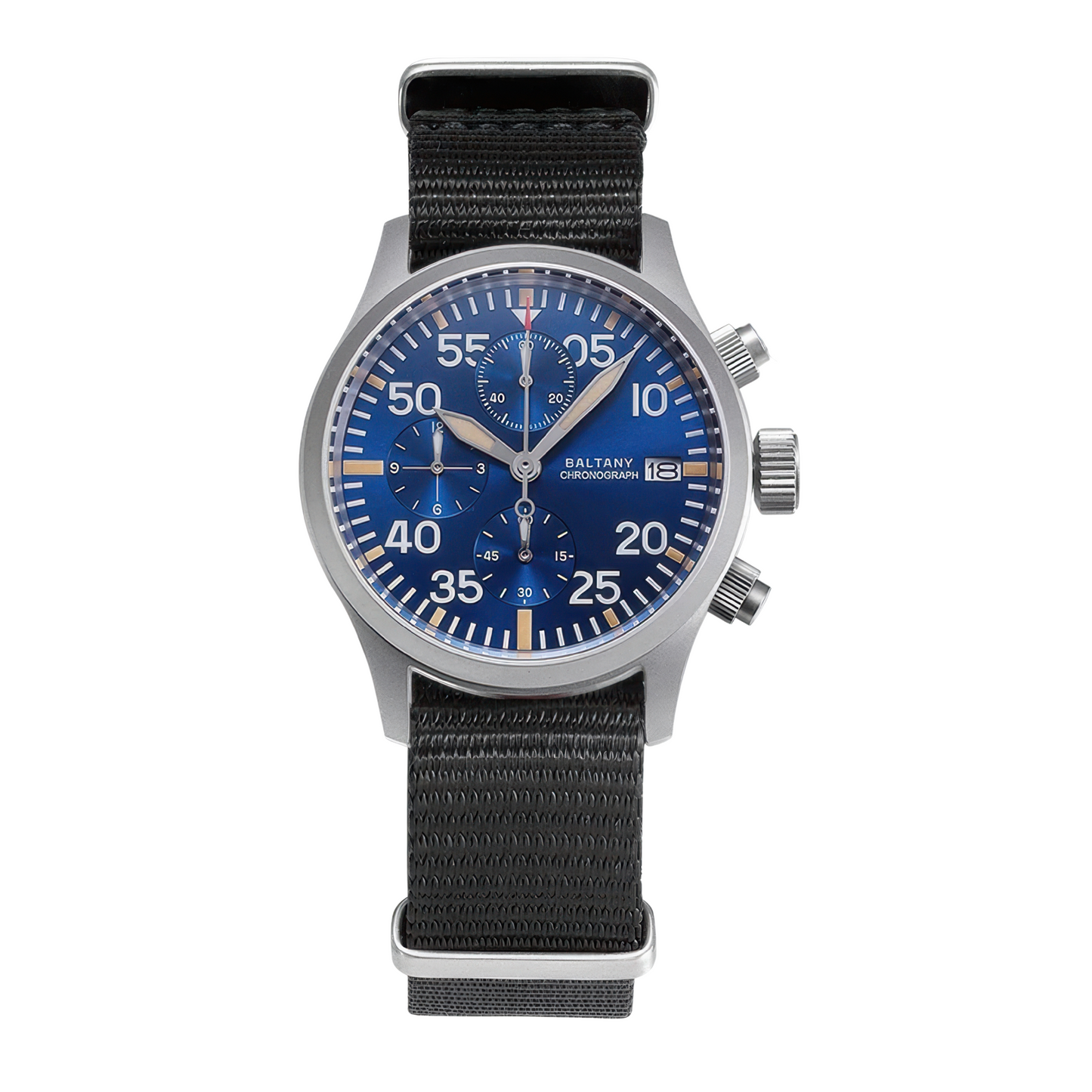 Bleu marine montre aviateur