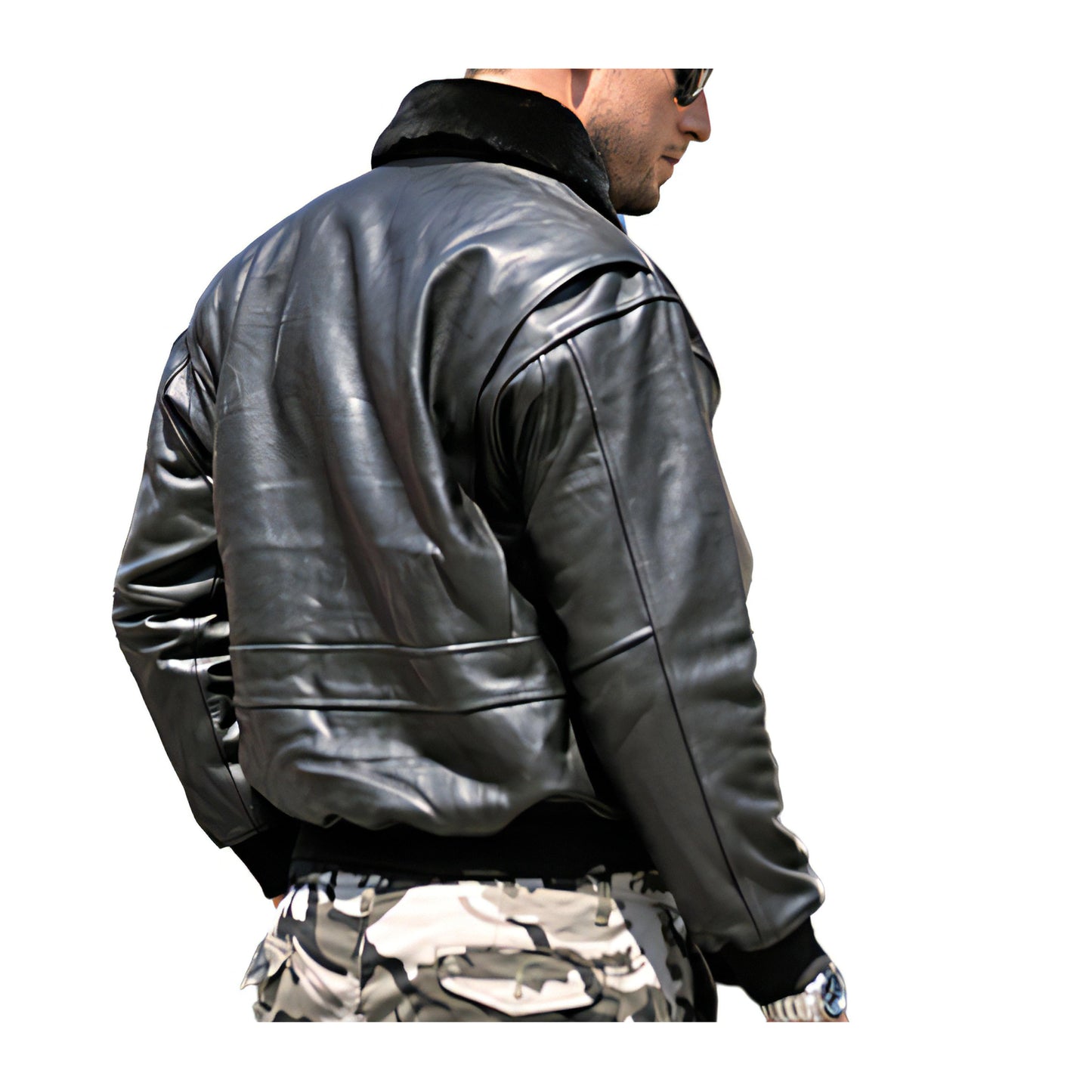 Blouson aviateur armée américaine cuir