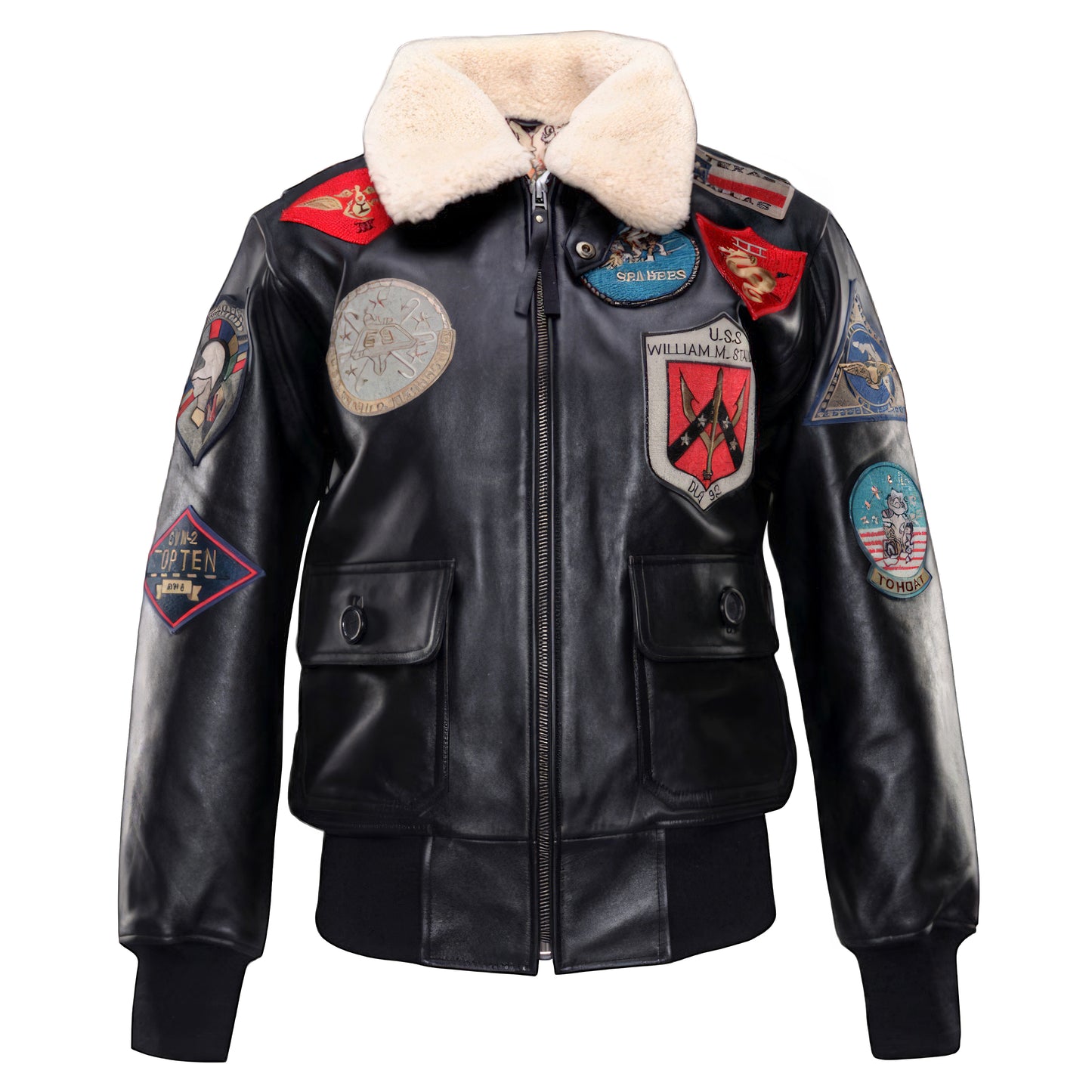 Blouson pilote femme