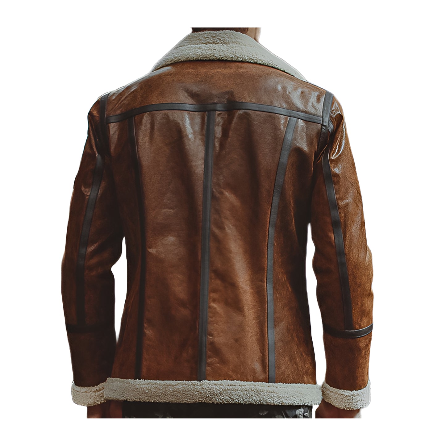 Blousons aviateur daim vintage