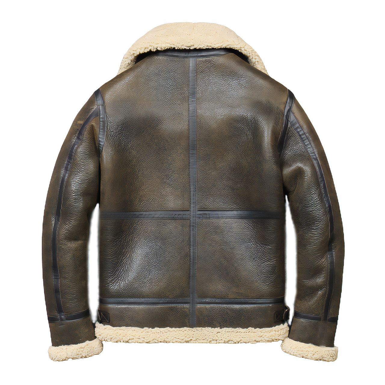 Bombardier homme shearling