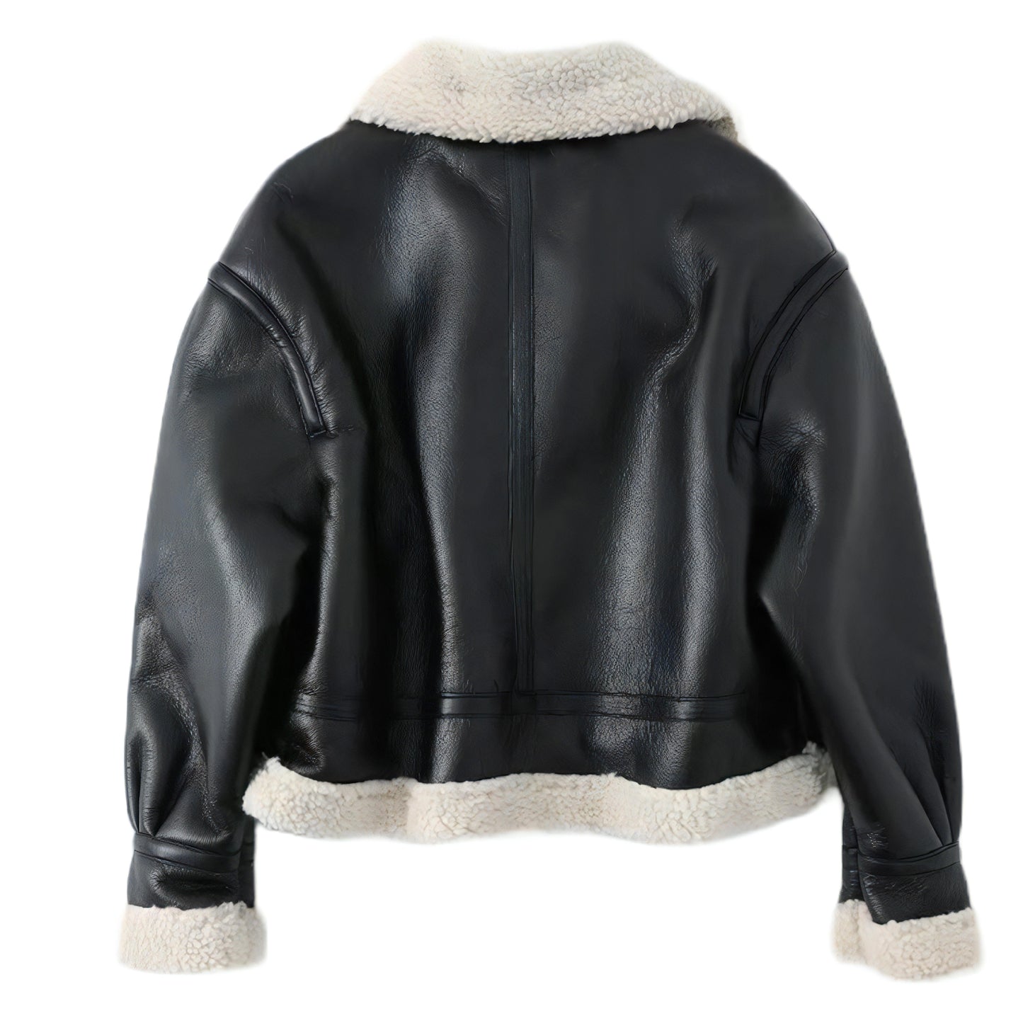 Bombardiers femmes simili cuir