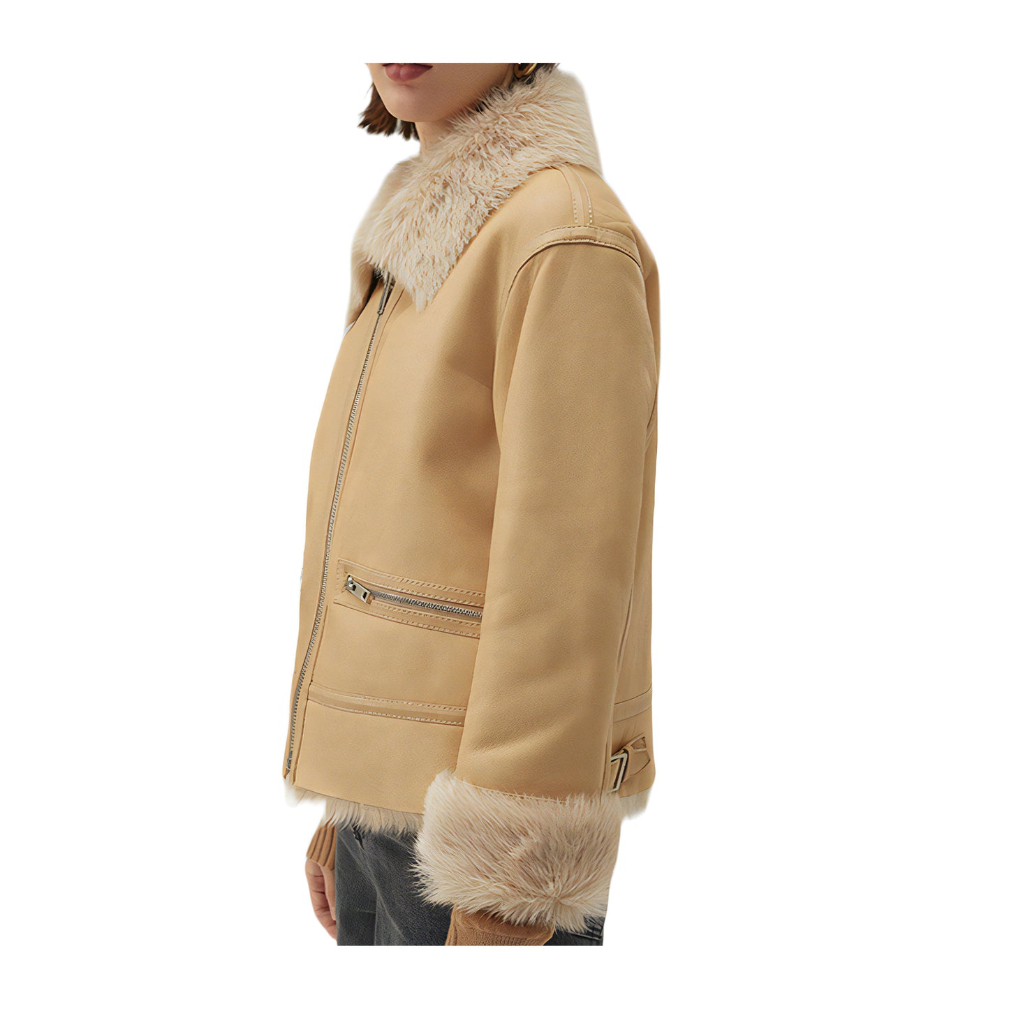 Bombardiers fourrure femme