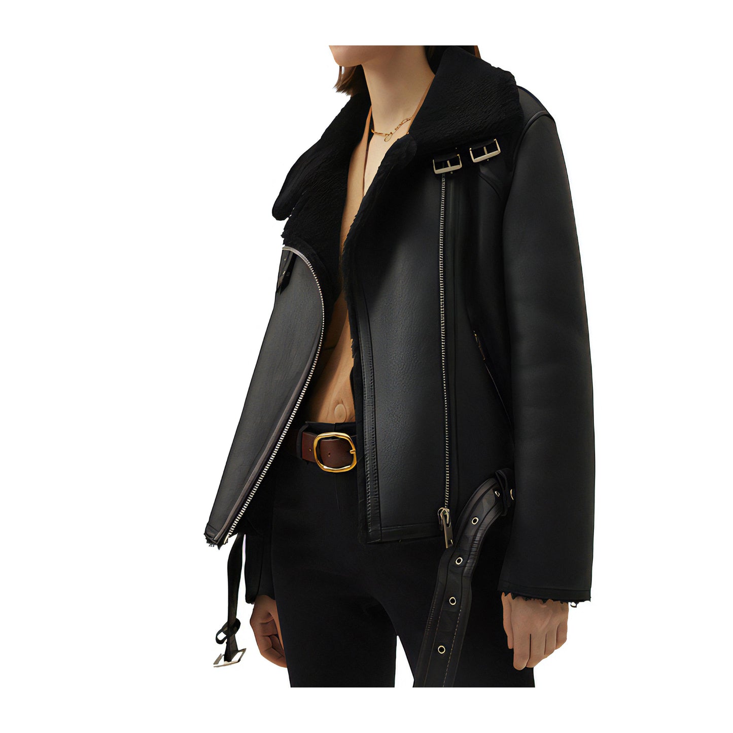 Bombardiers noir femme
