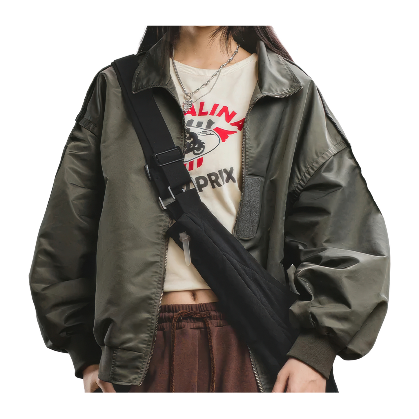 Bombers grande taille femme