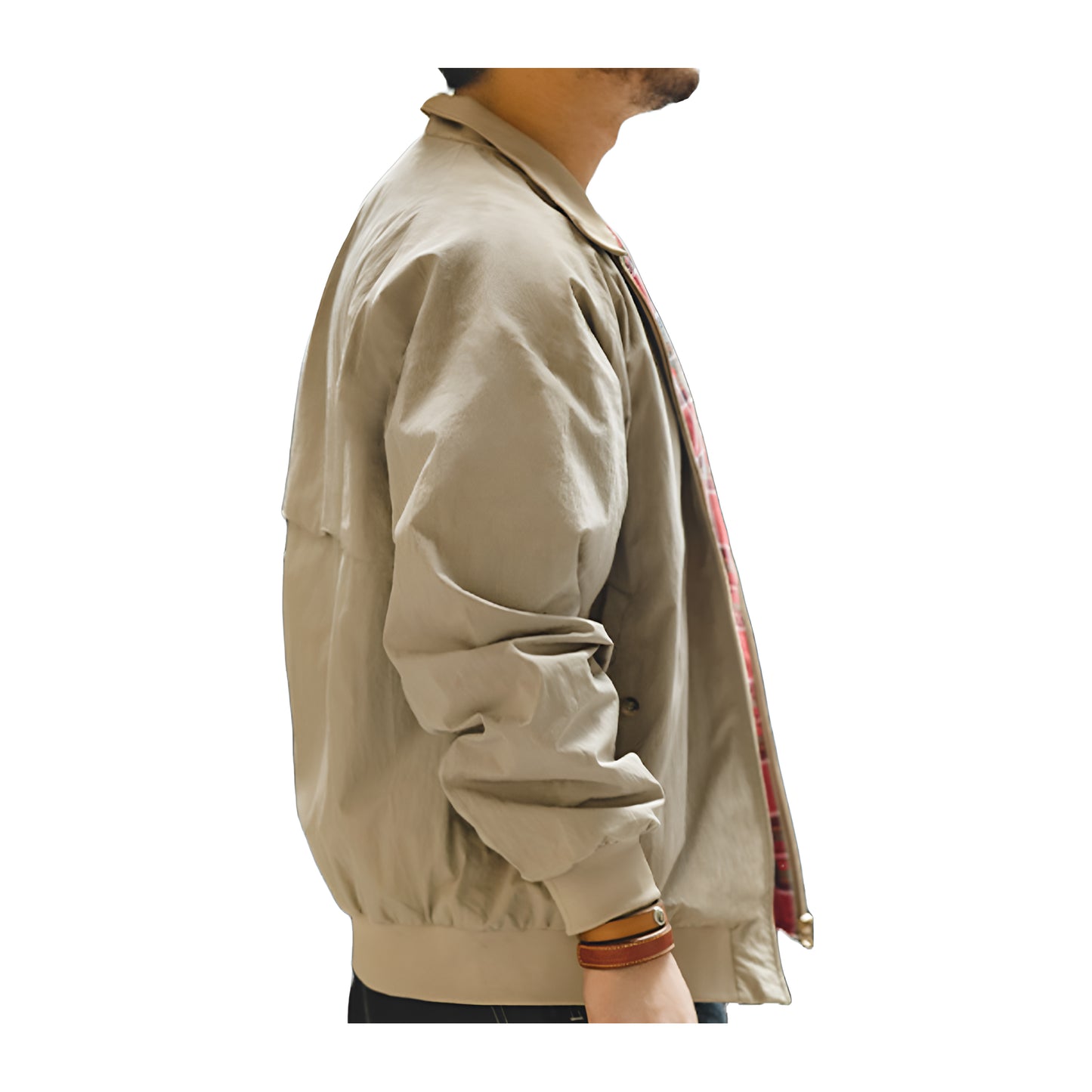 Bombers hommes beige