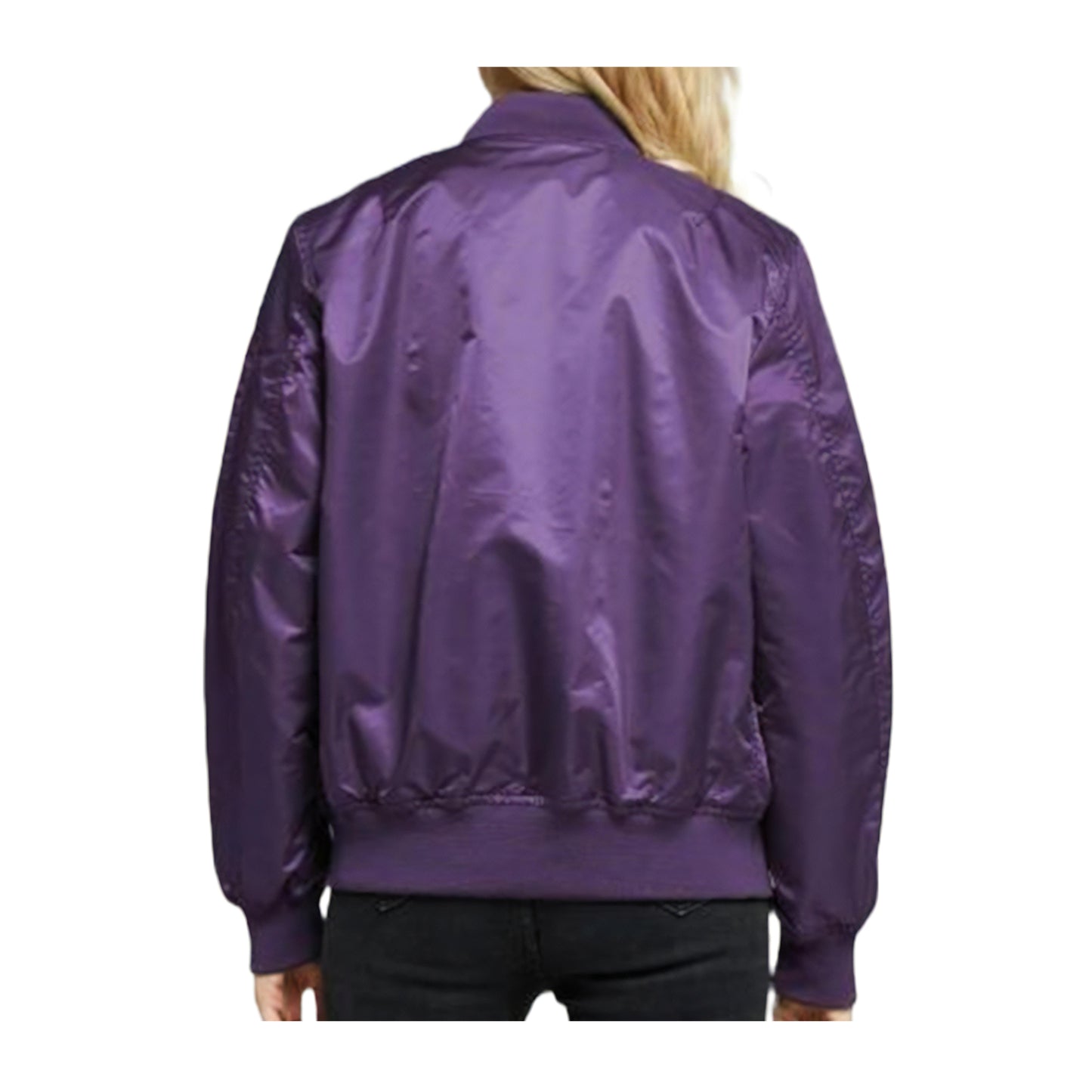 Bombers violet aviateur femme