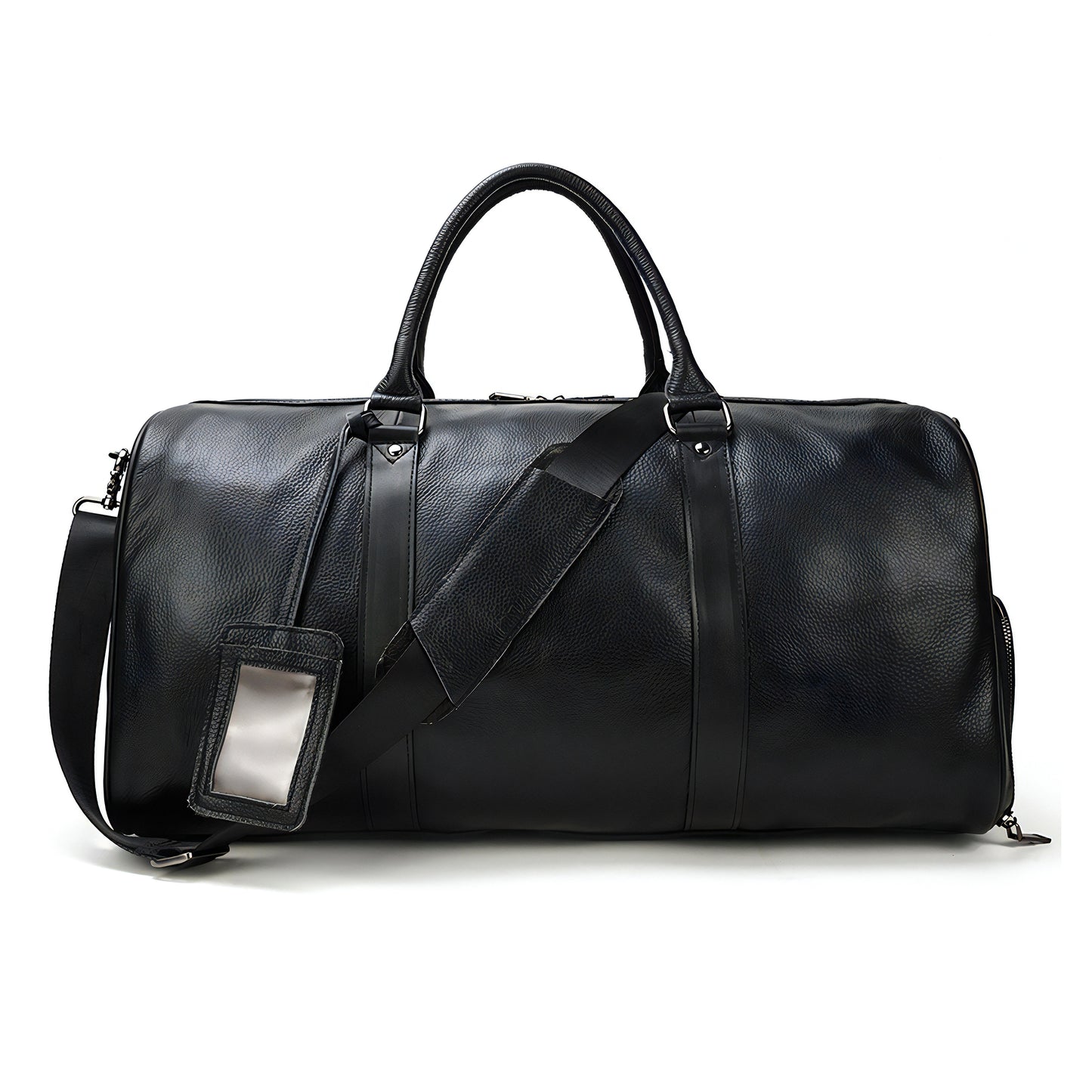 Grands sacs week end cuir noir