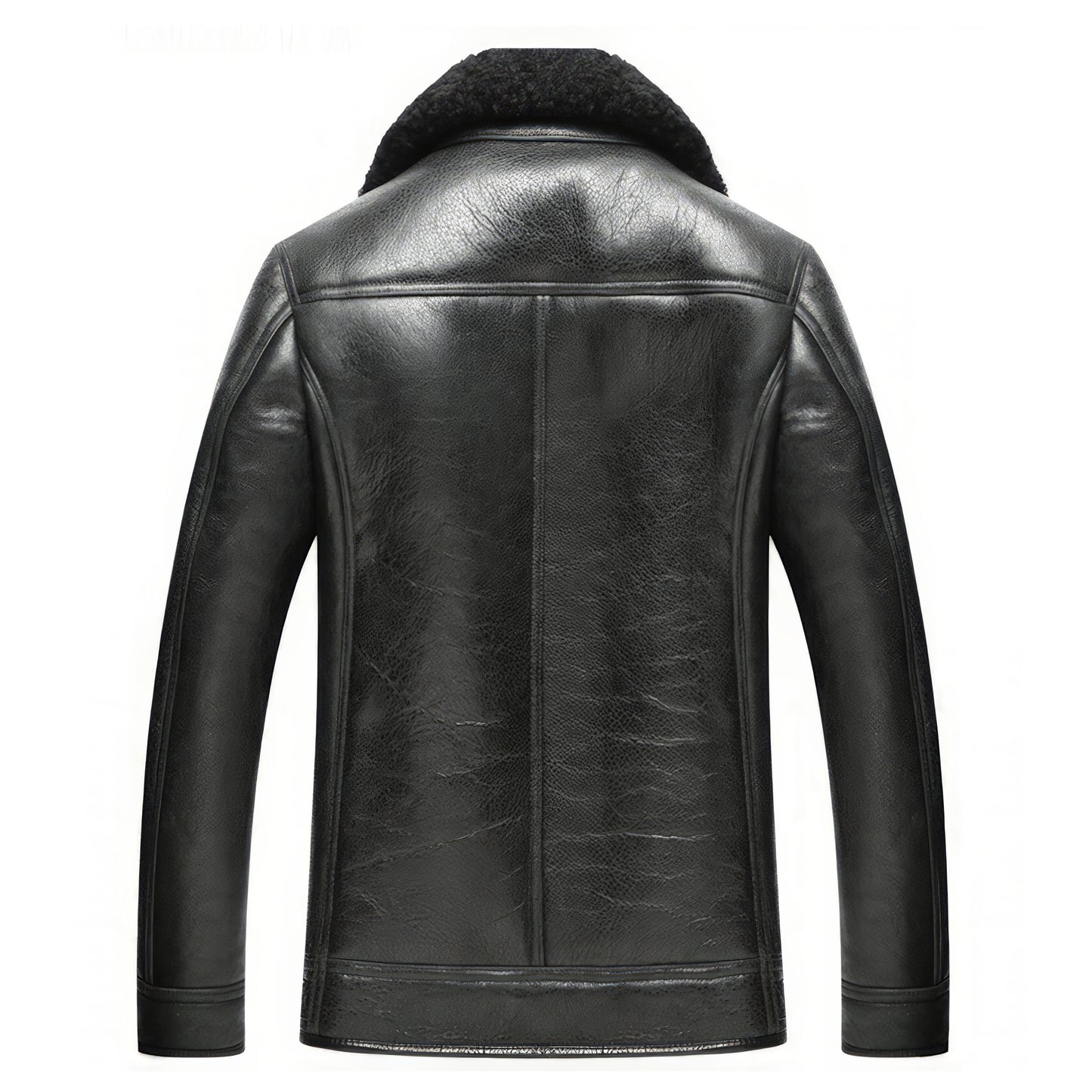 Manteau avec col mouton homme