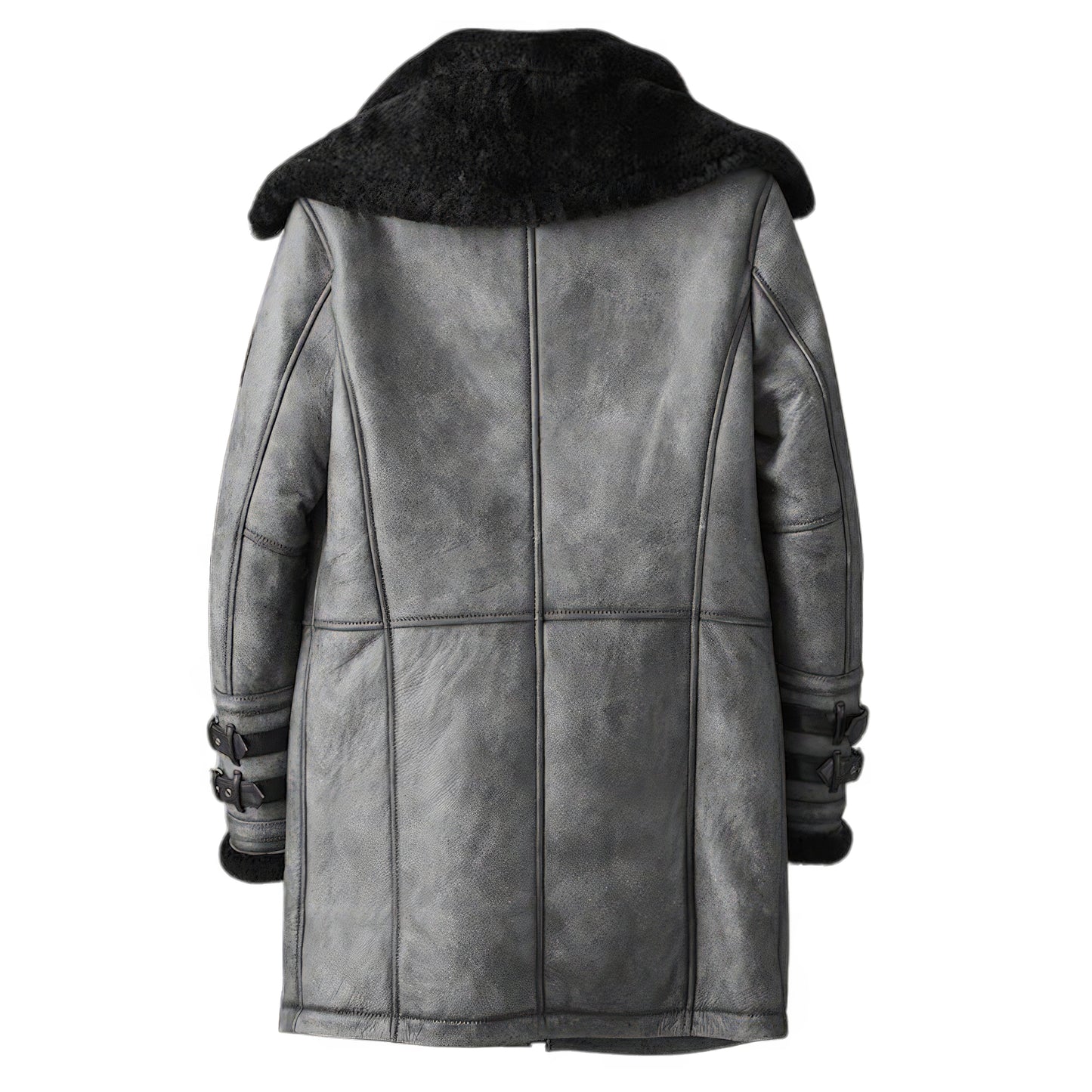 Manteau Aviateur Homme Gris