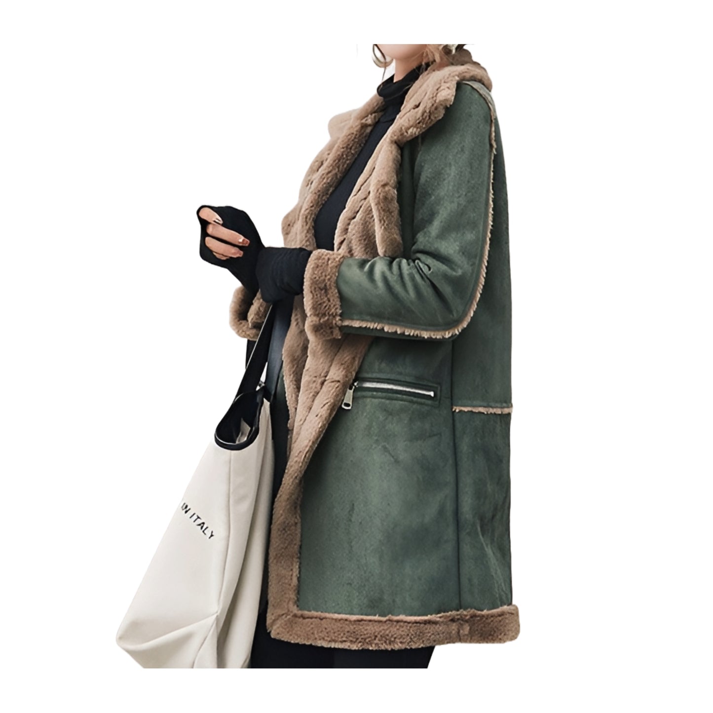 Manteau hiver femme mi long