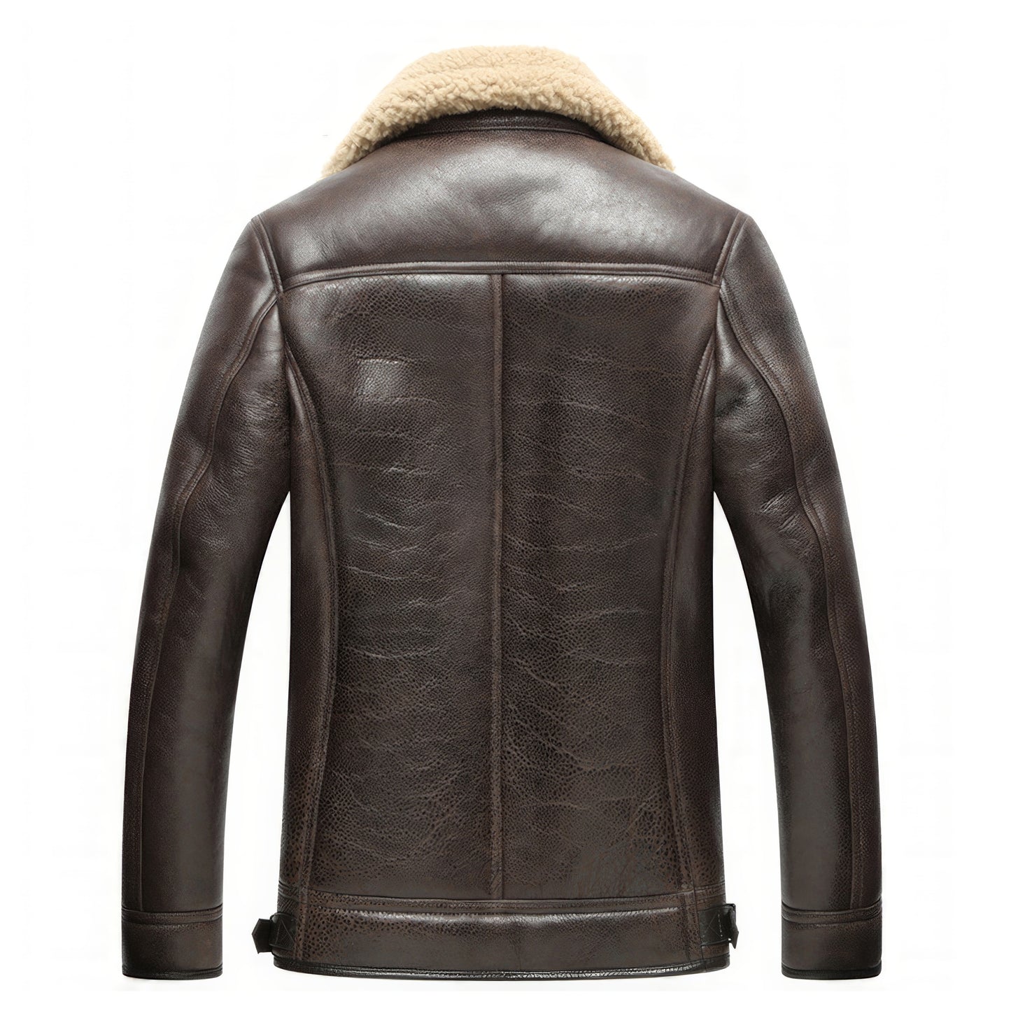 Manteau homme col mouton