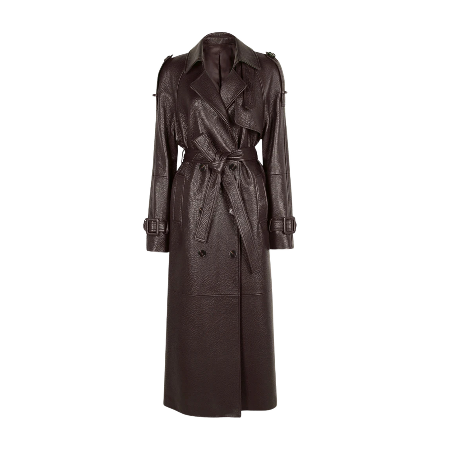 Manteau long aviateur femme