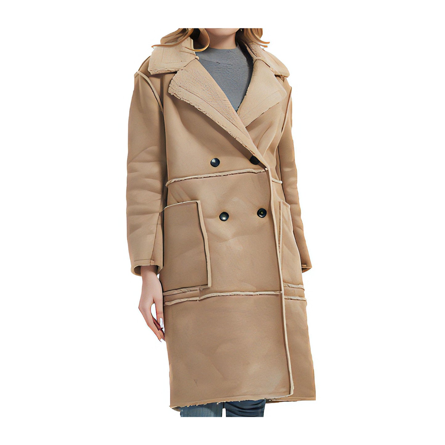 Manteaux aviateur femme beiges