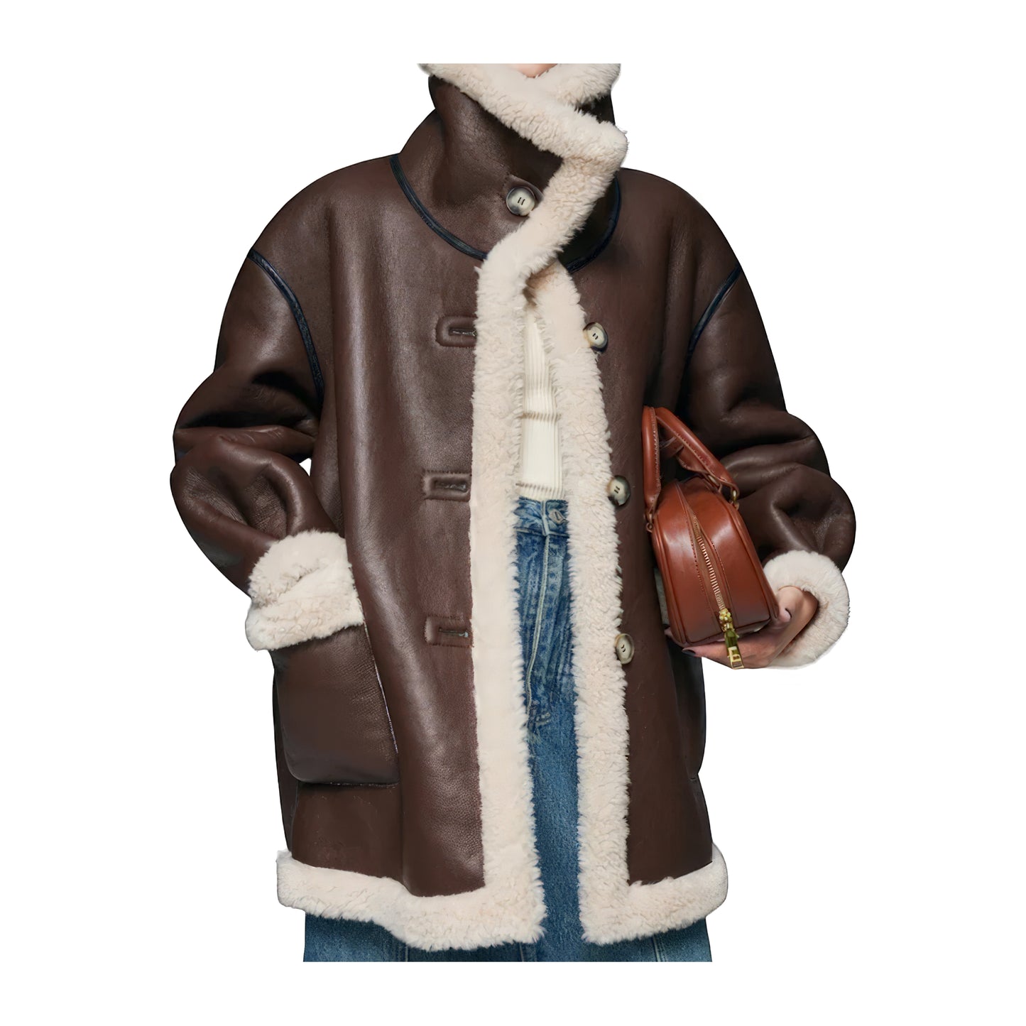 Manteaux aviateur oversize