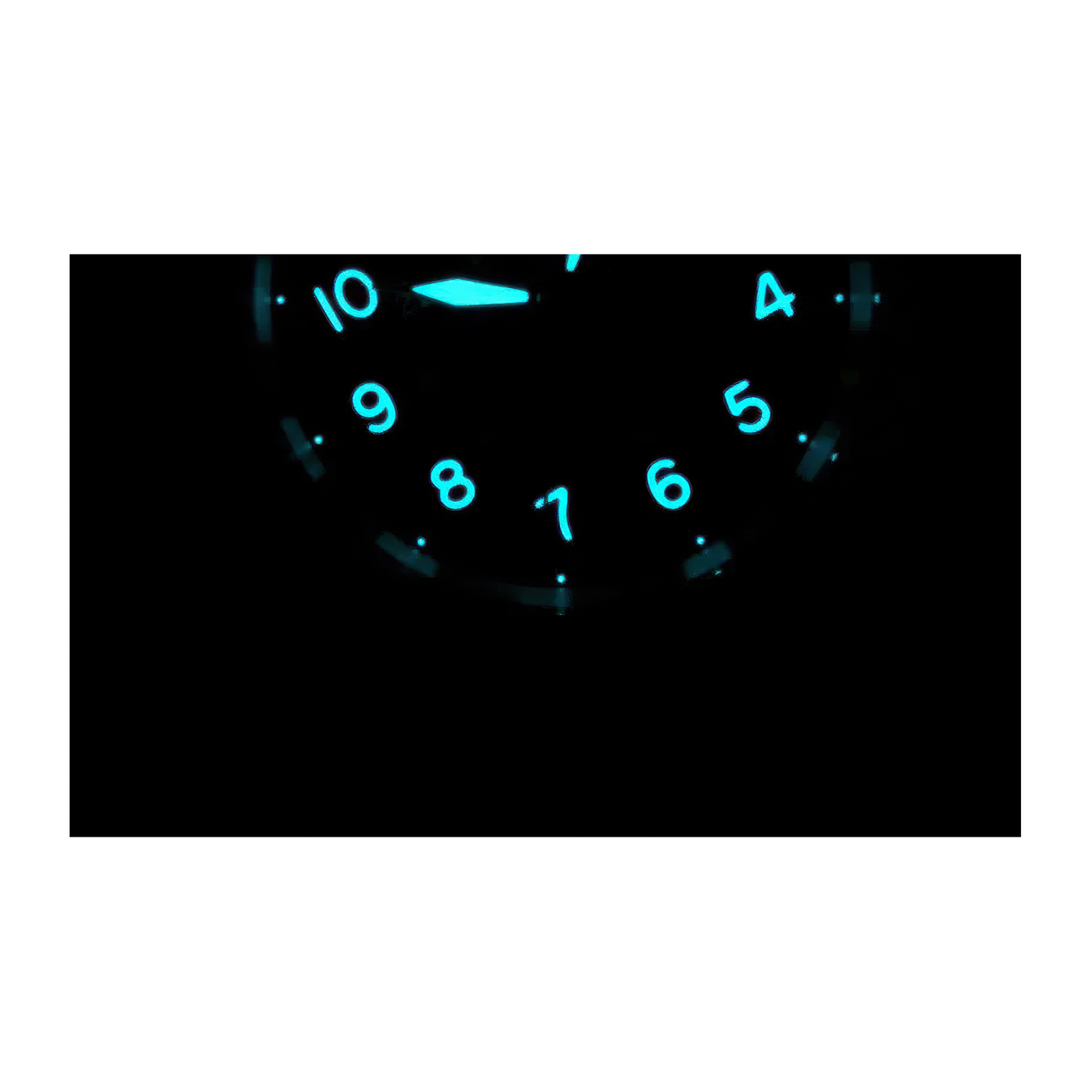 Montre automatique cadre bleu aviateur