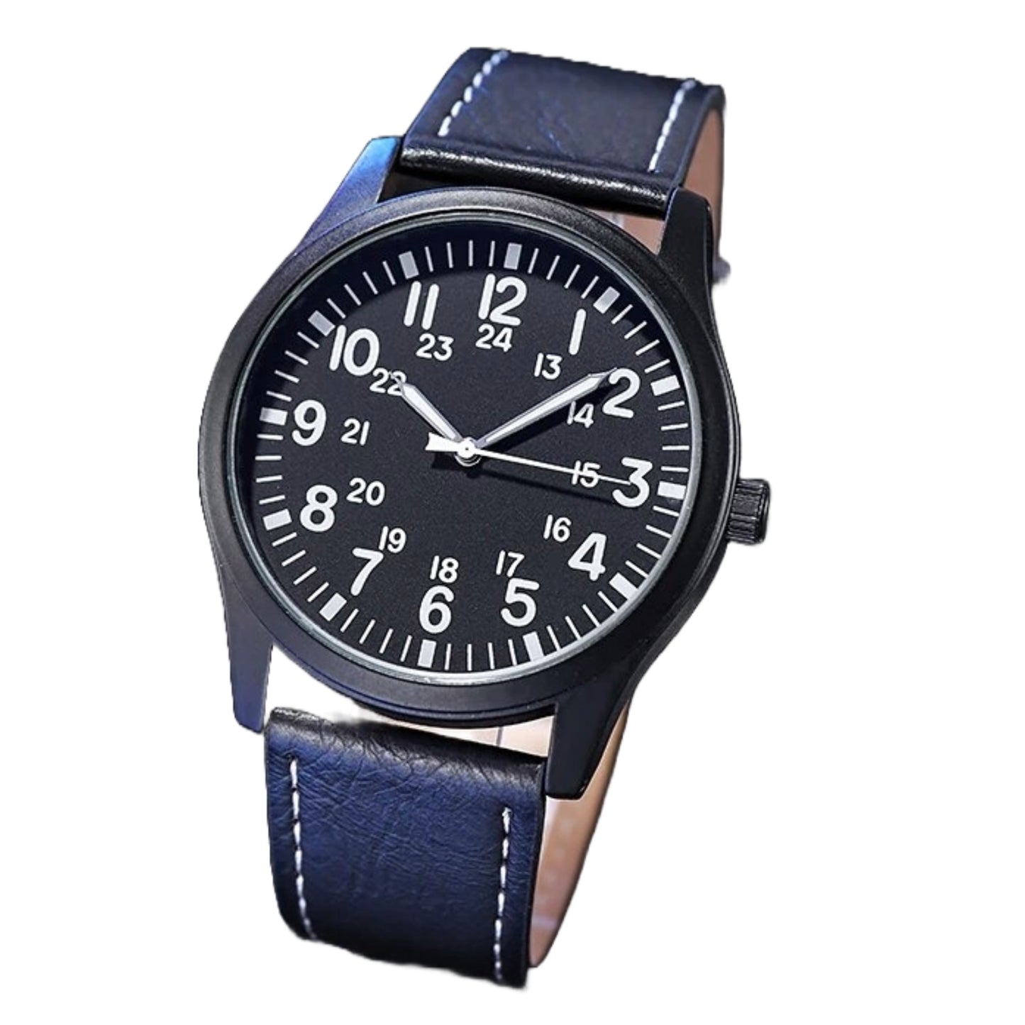 Montre avec cadran 24h