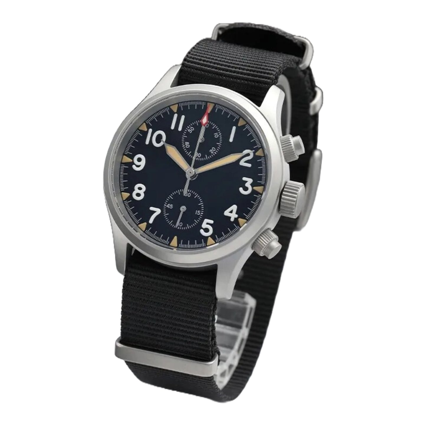 Montre d'aviateur chronographe