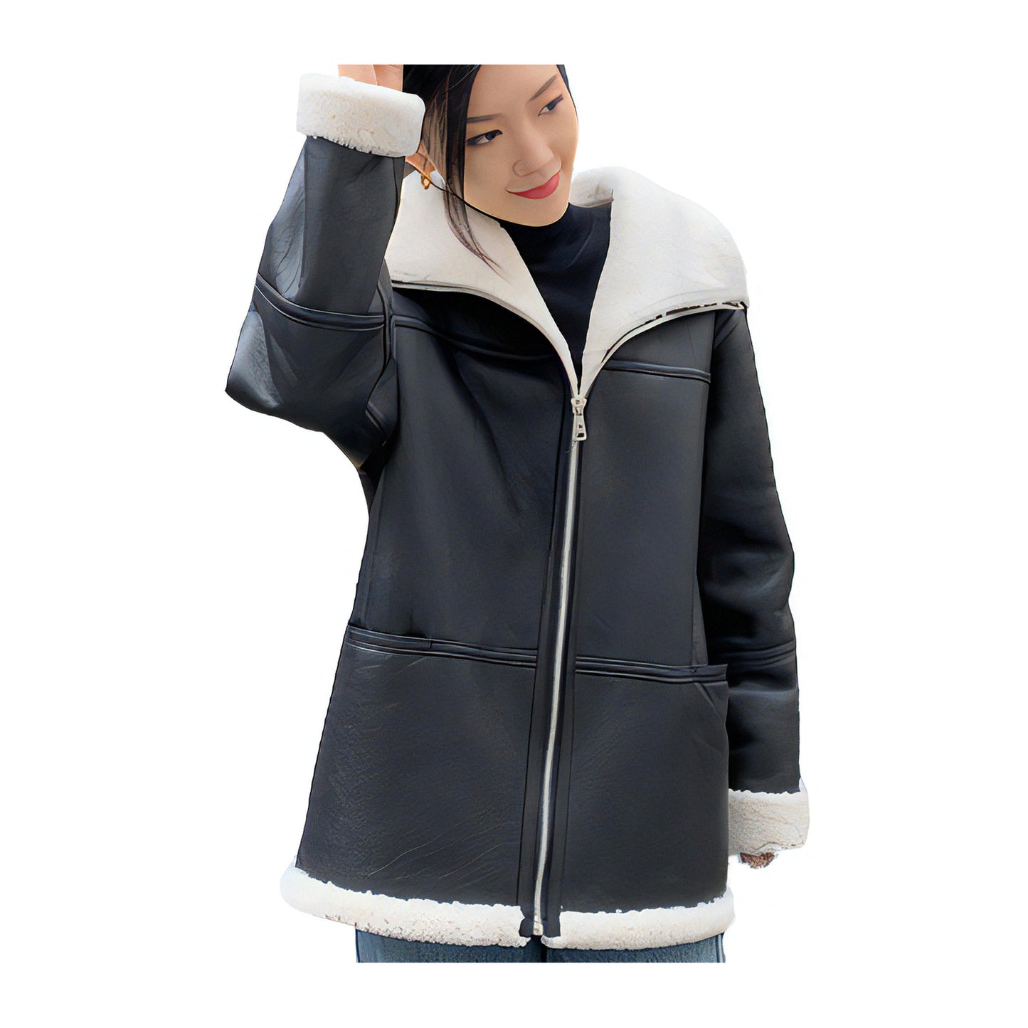 Peau de mouton manteaux