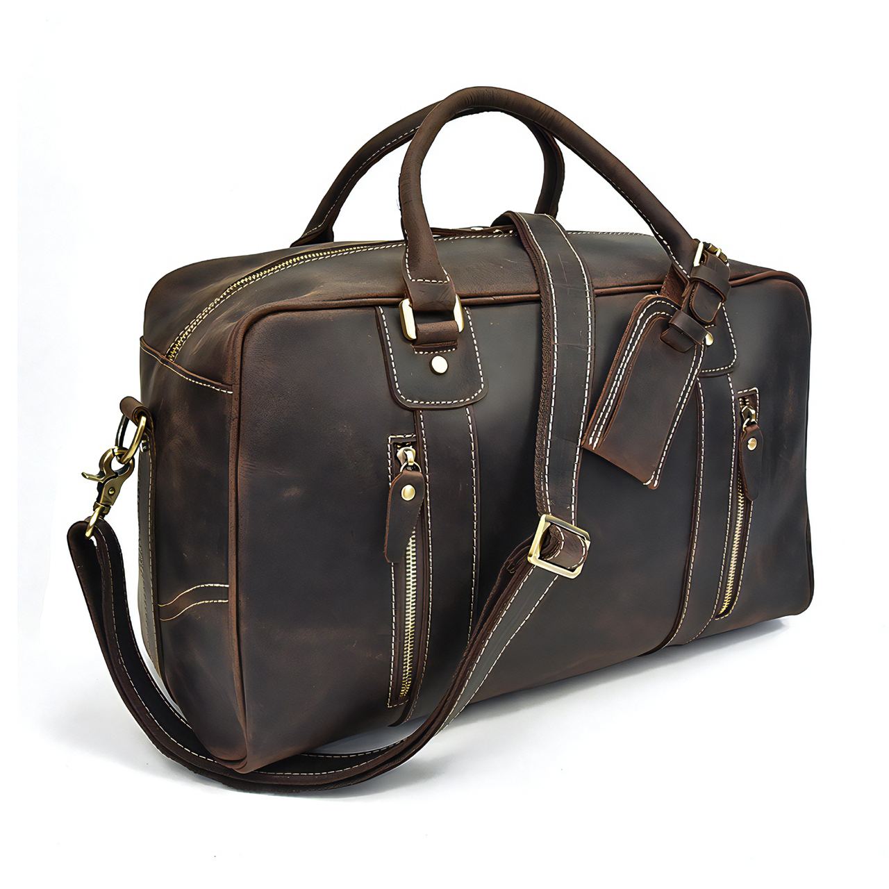 Sac de Voyage Cabine Cuir Noir