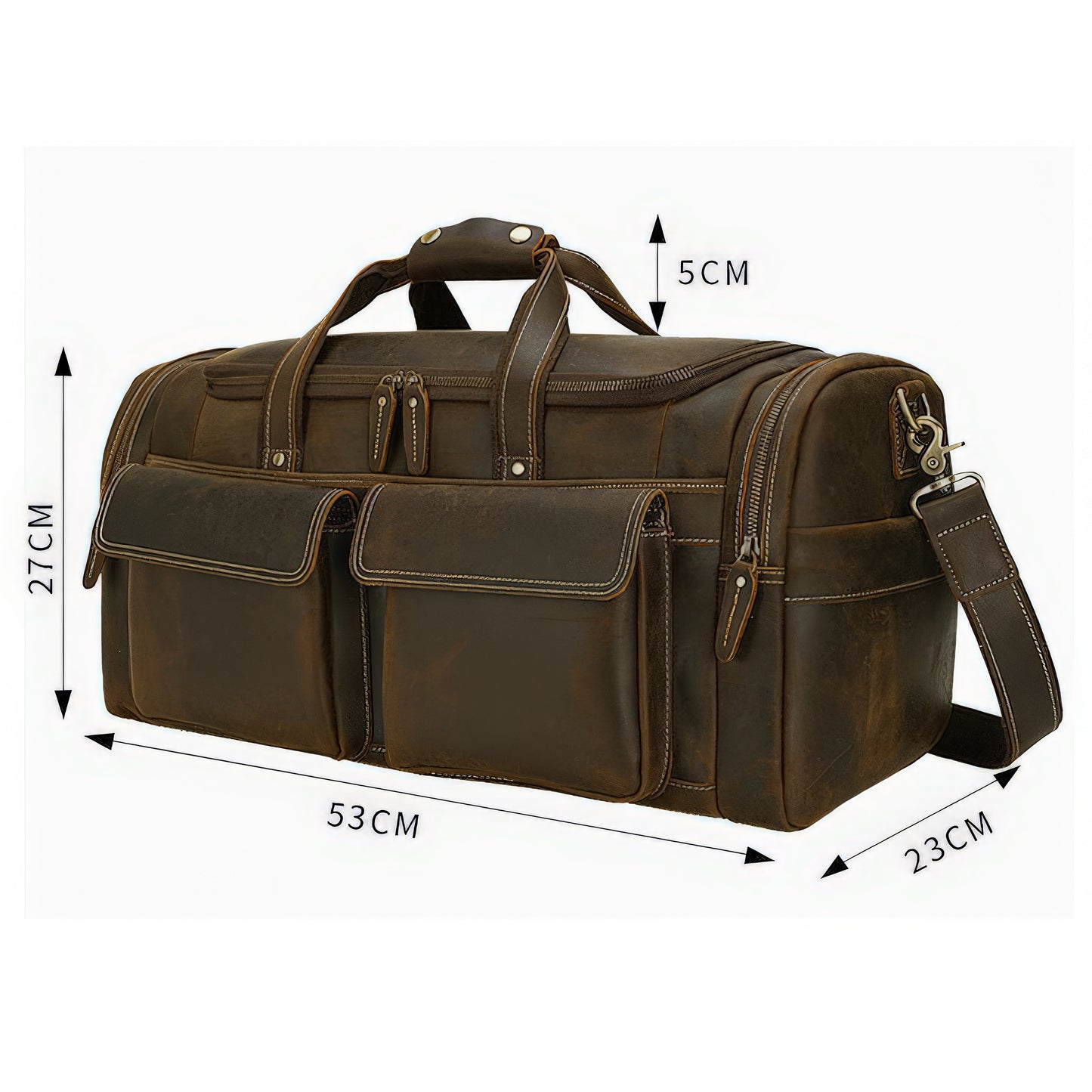 Sacs cuir de voyage taille cabine