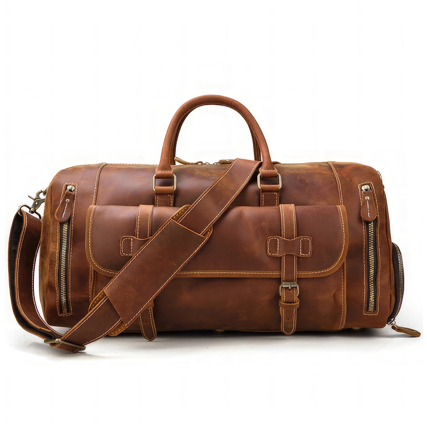 Sacs vintage en cuir grand de voyage