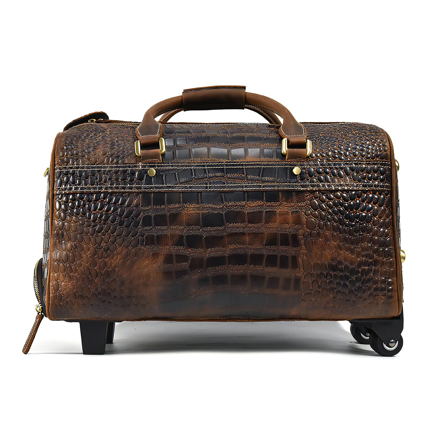 Sacs voyages cuir roulettes