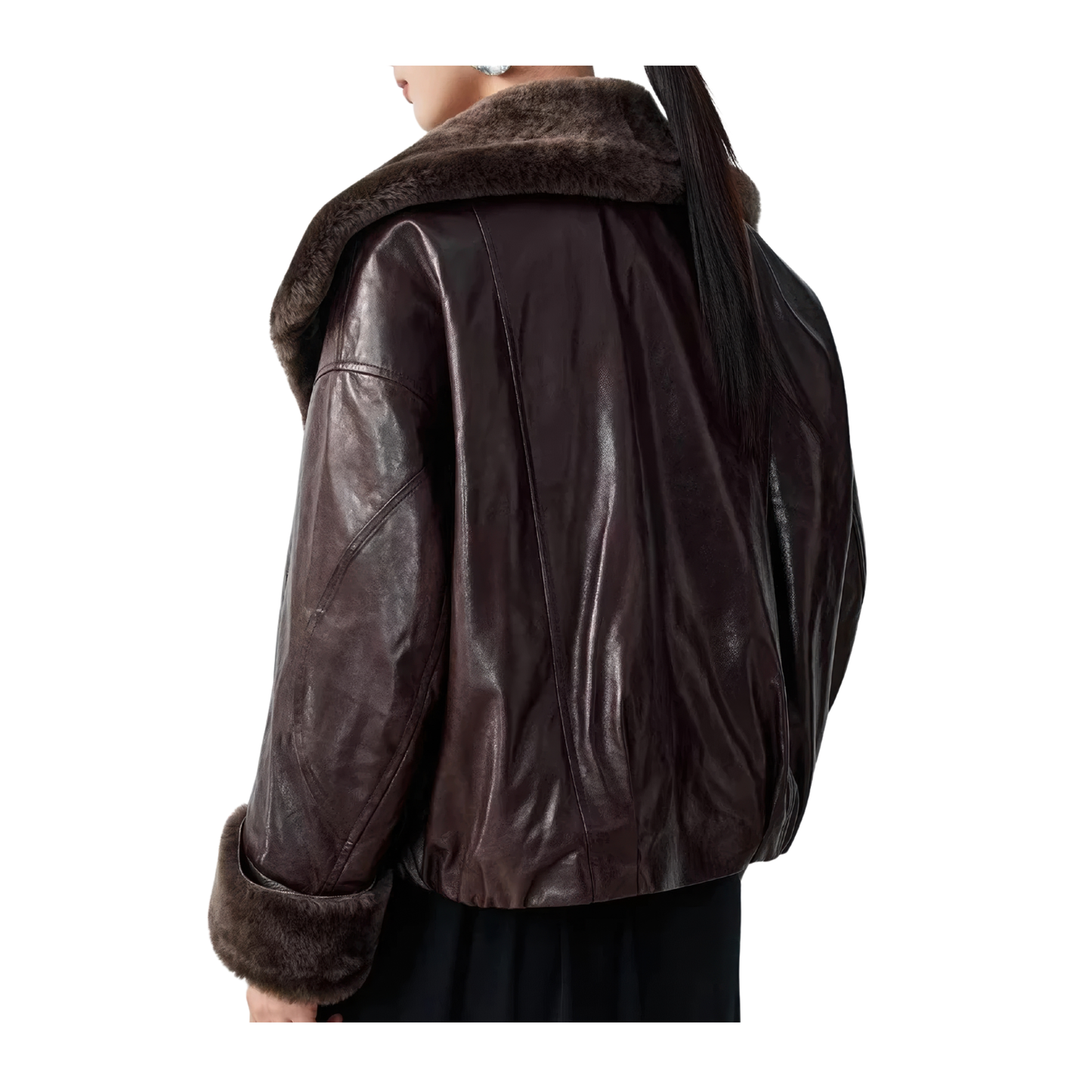Shearling coats femmes