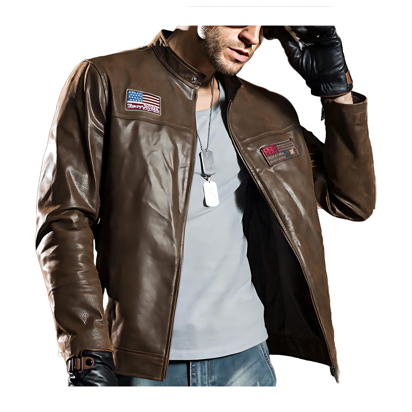 Veste Américaine Homme