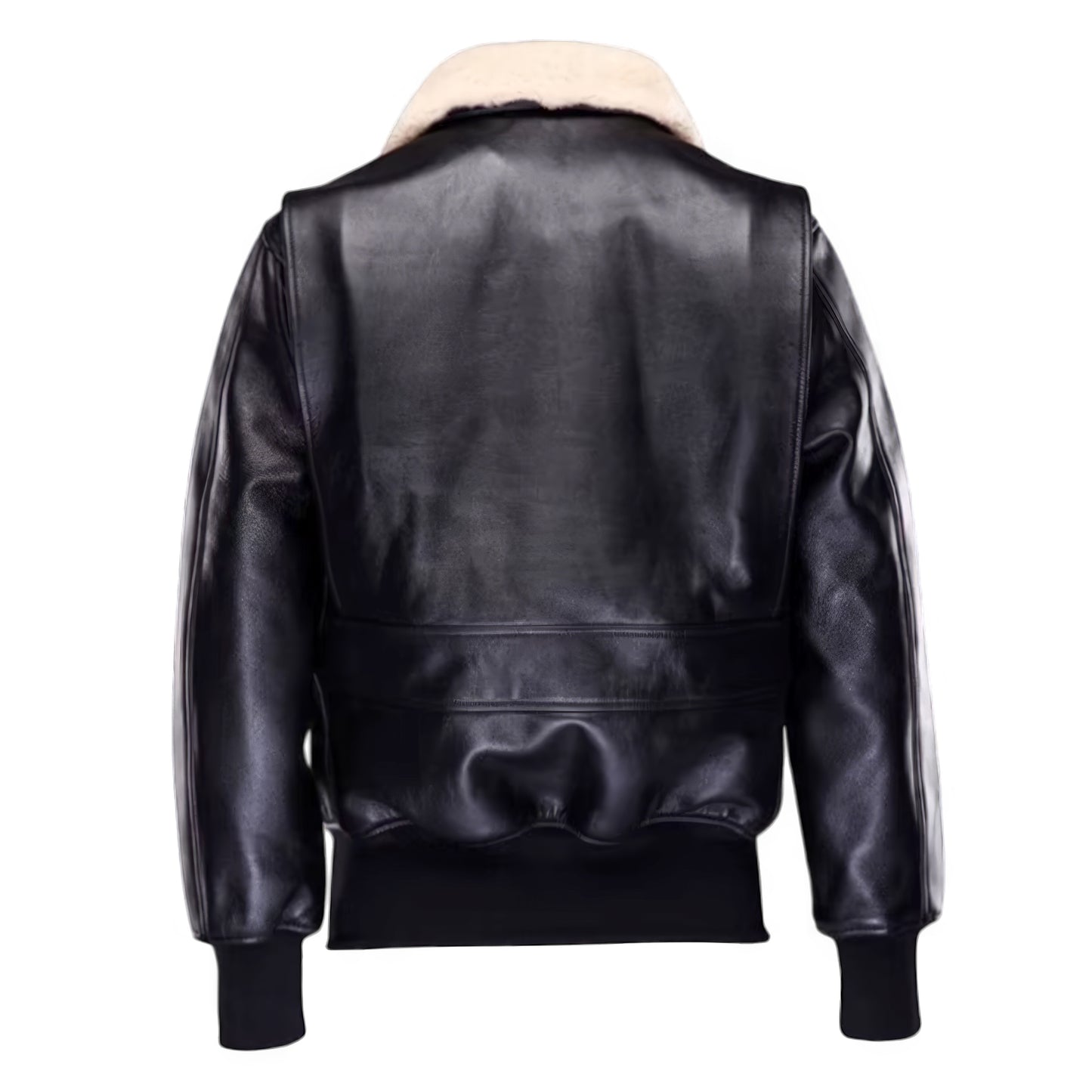 Veste aviateur cuir femme