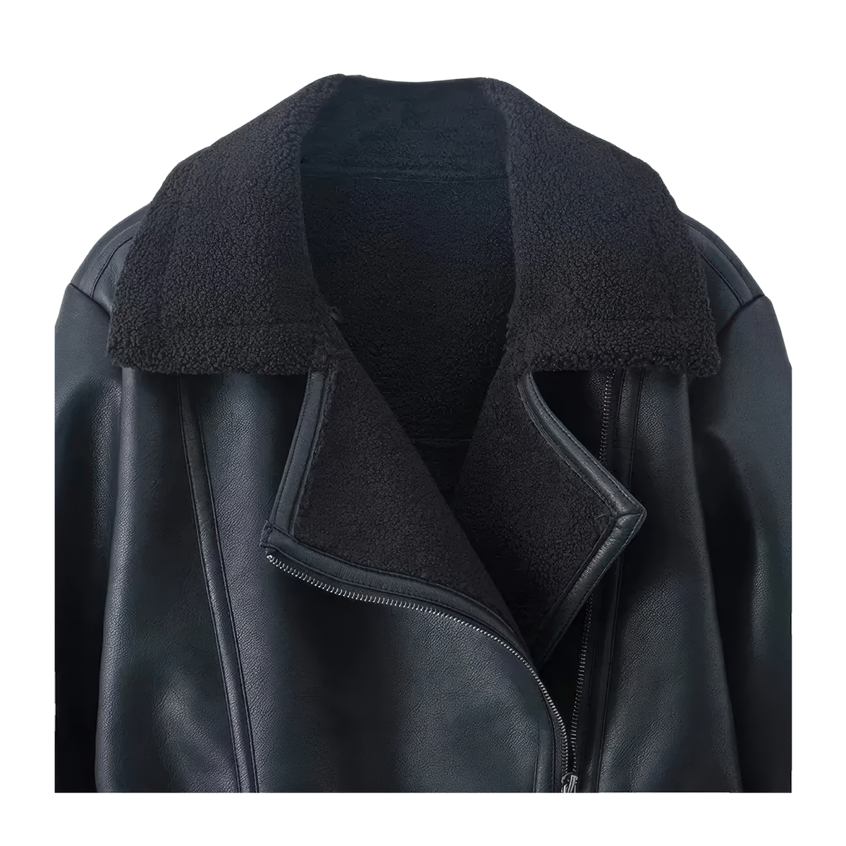 Veste bombardier femme noire