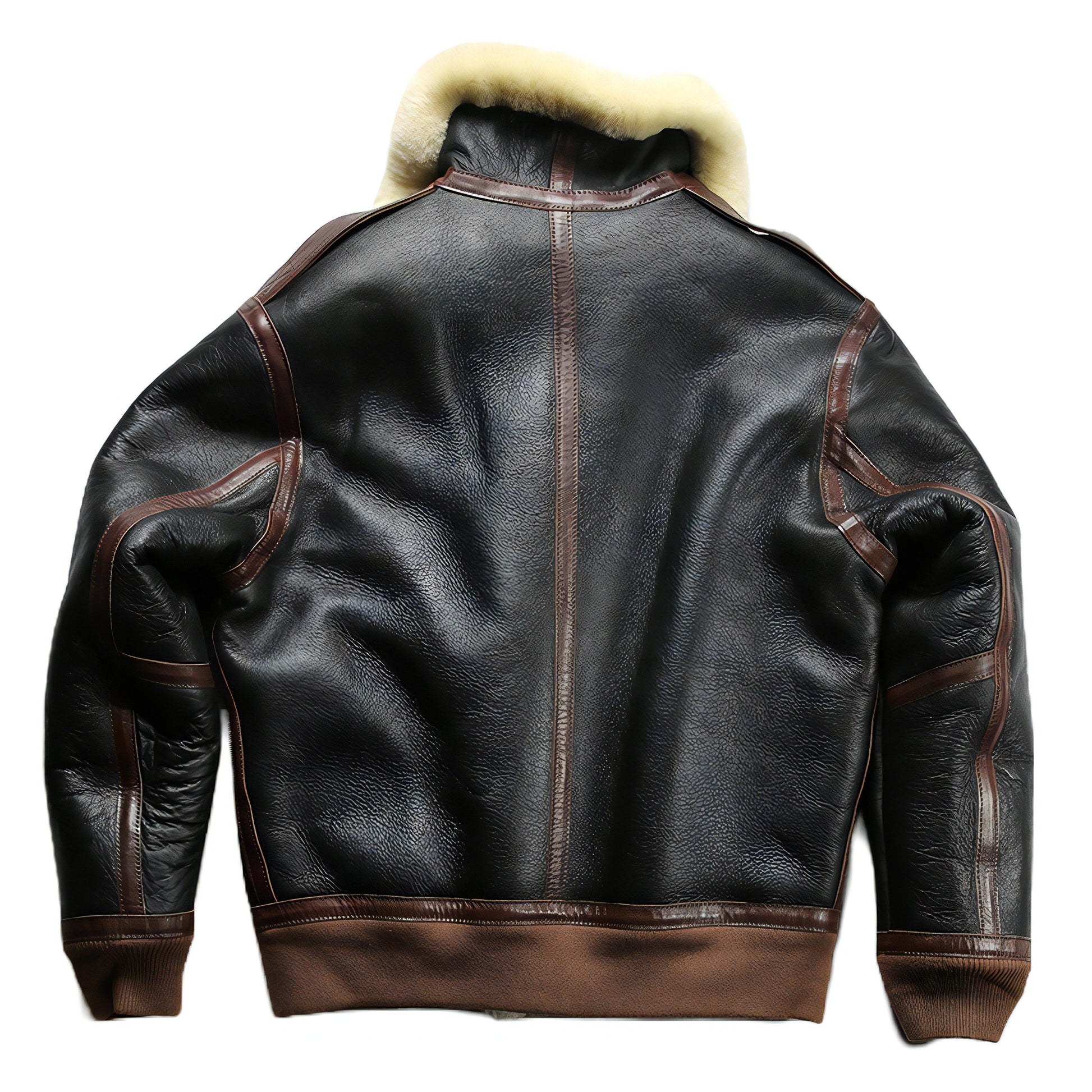 Vestes cuir homme mouton