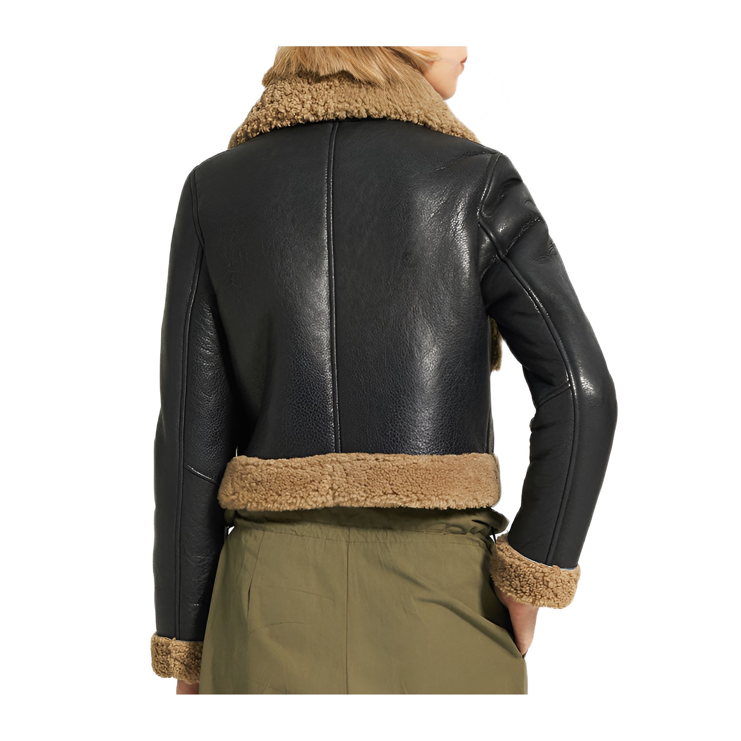 Vestes femme col fourrure