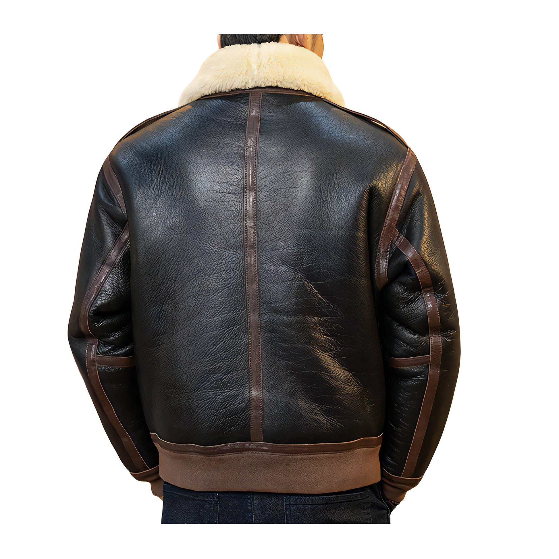 Vestes homme cuir mouton