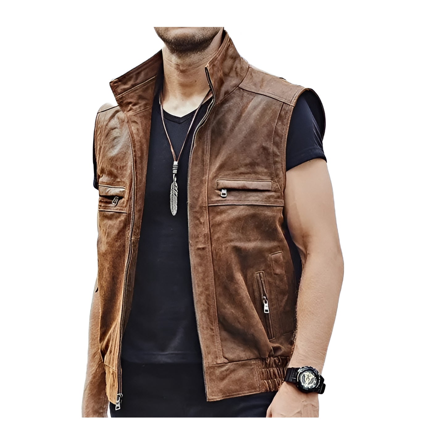 Vestes homme sans manches