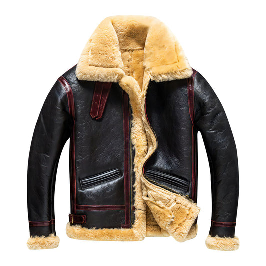Blouson Peau Retournée Homme