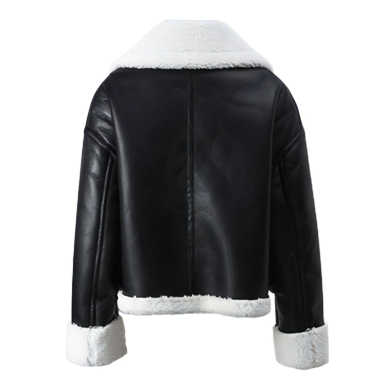 Bombardier Noir Oversize Femme