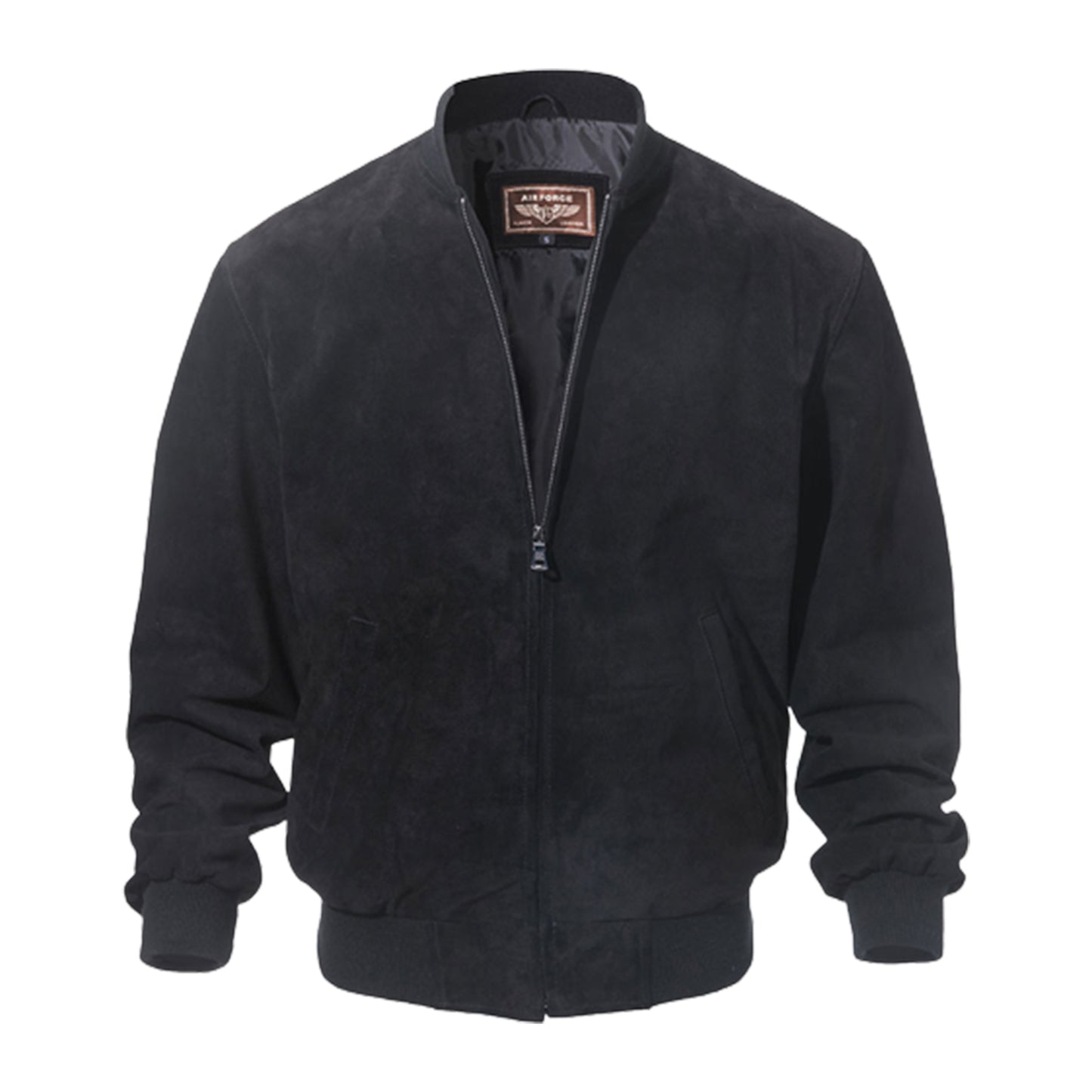 Bomber Daim Homme Noir