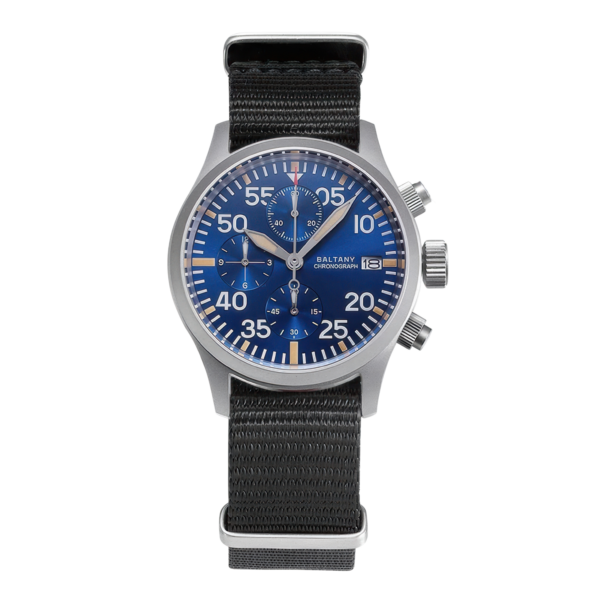 Bleu marine montre aviateur
