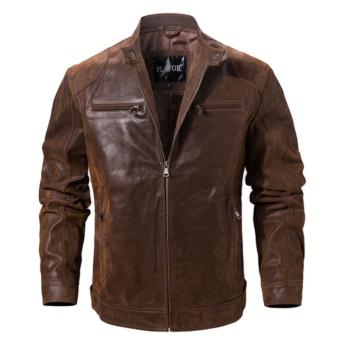 Blouson aviateur cuir moto