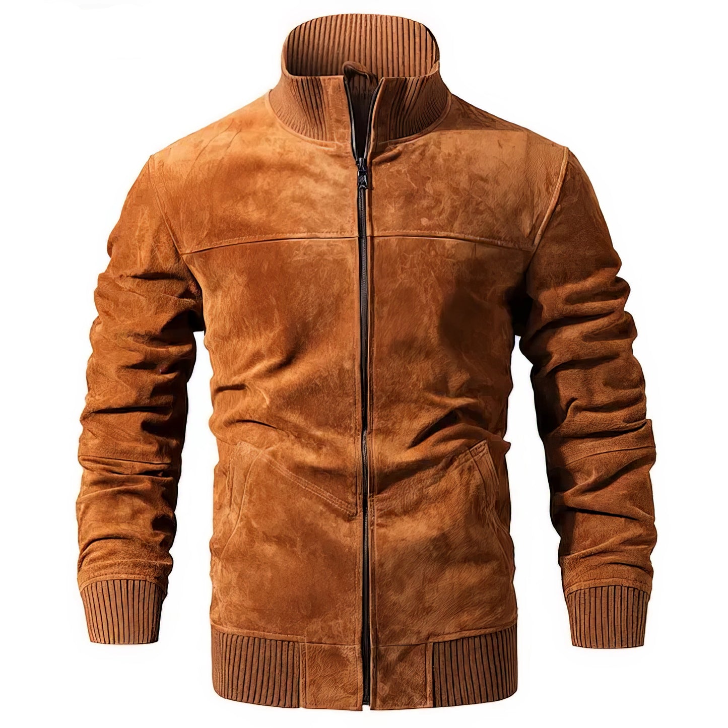 Blouson aviateur daim