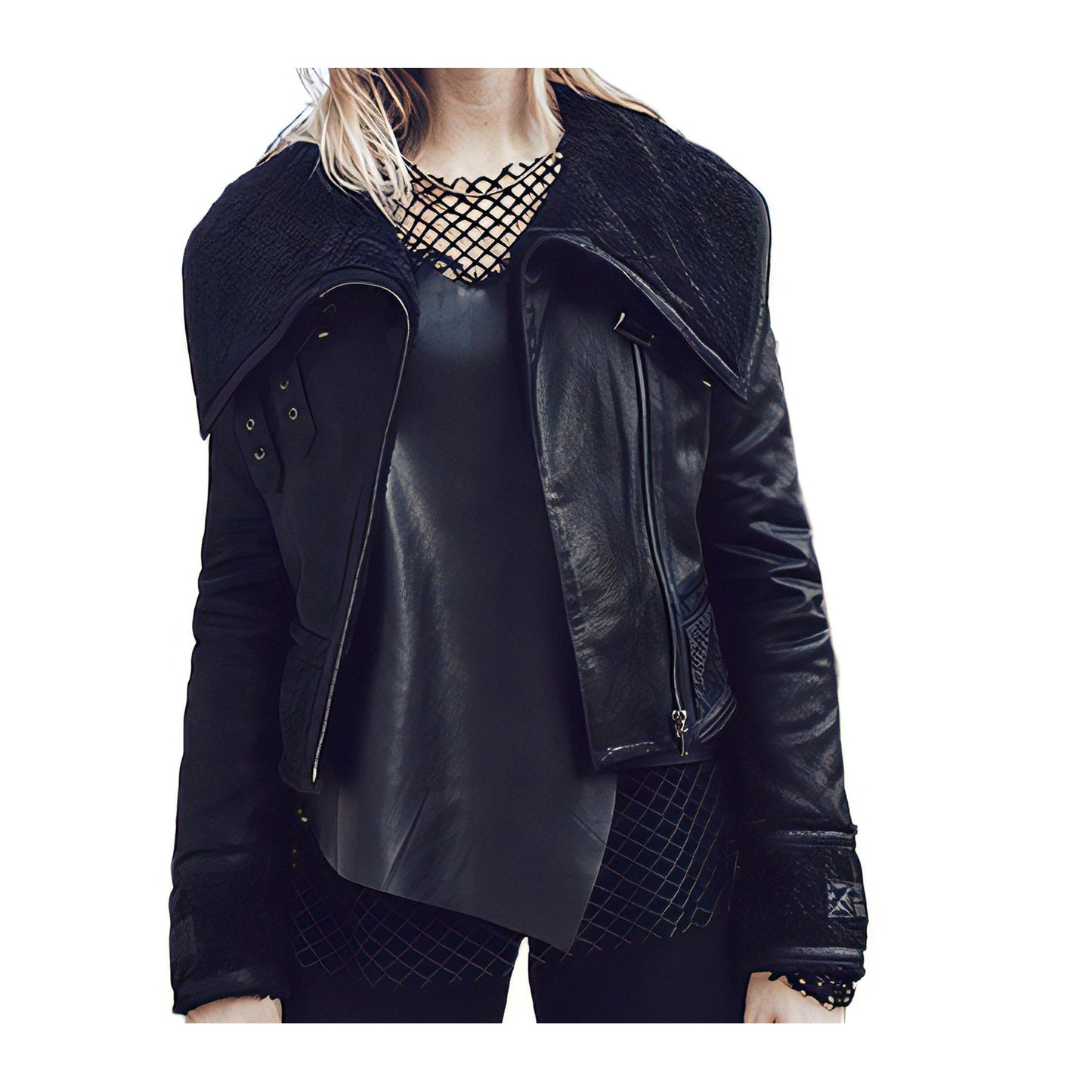 Blouson aviateur femme noir