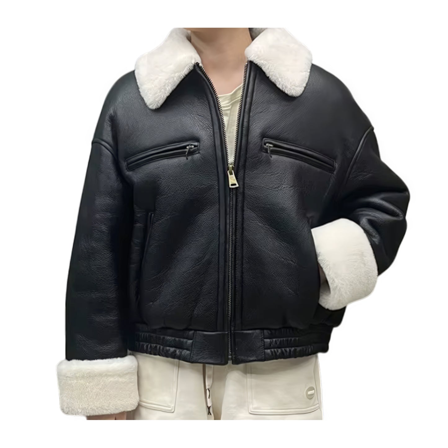 Blouson aviateur hiver femme