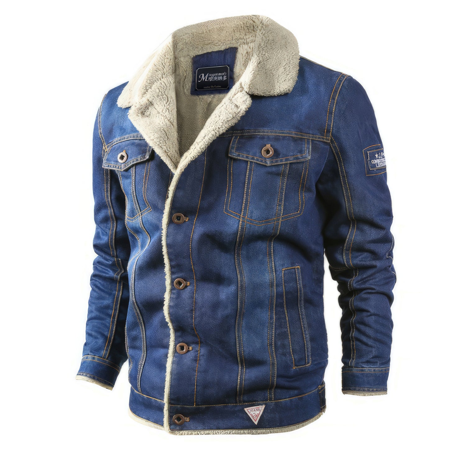 Blouson aviateur homme jean