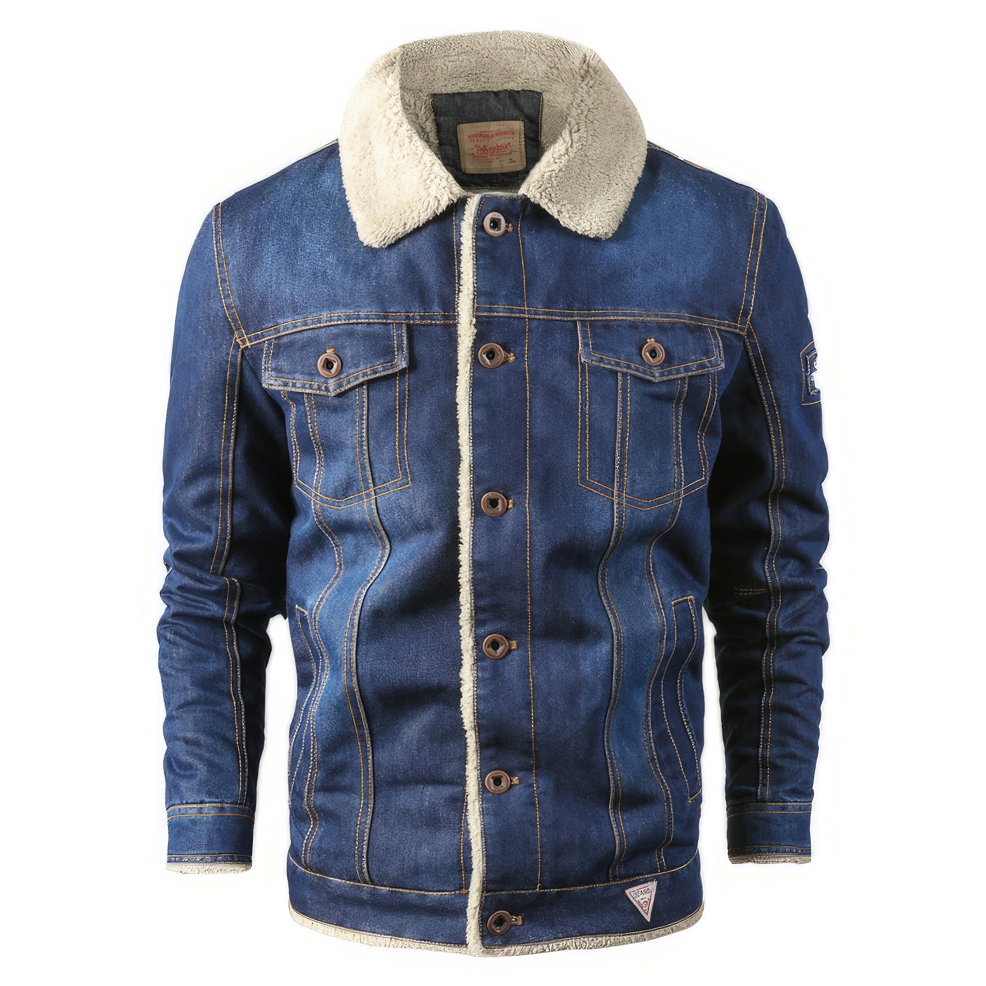 Blouson aviateur jean homme