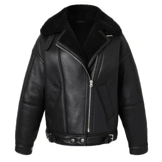 Blouson aviateur noir