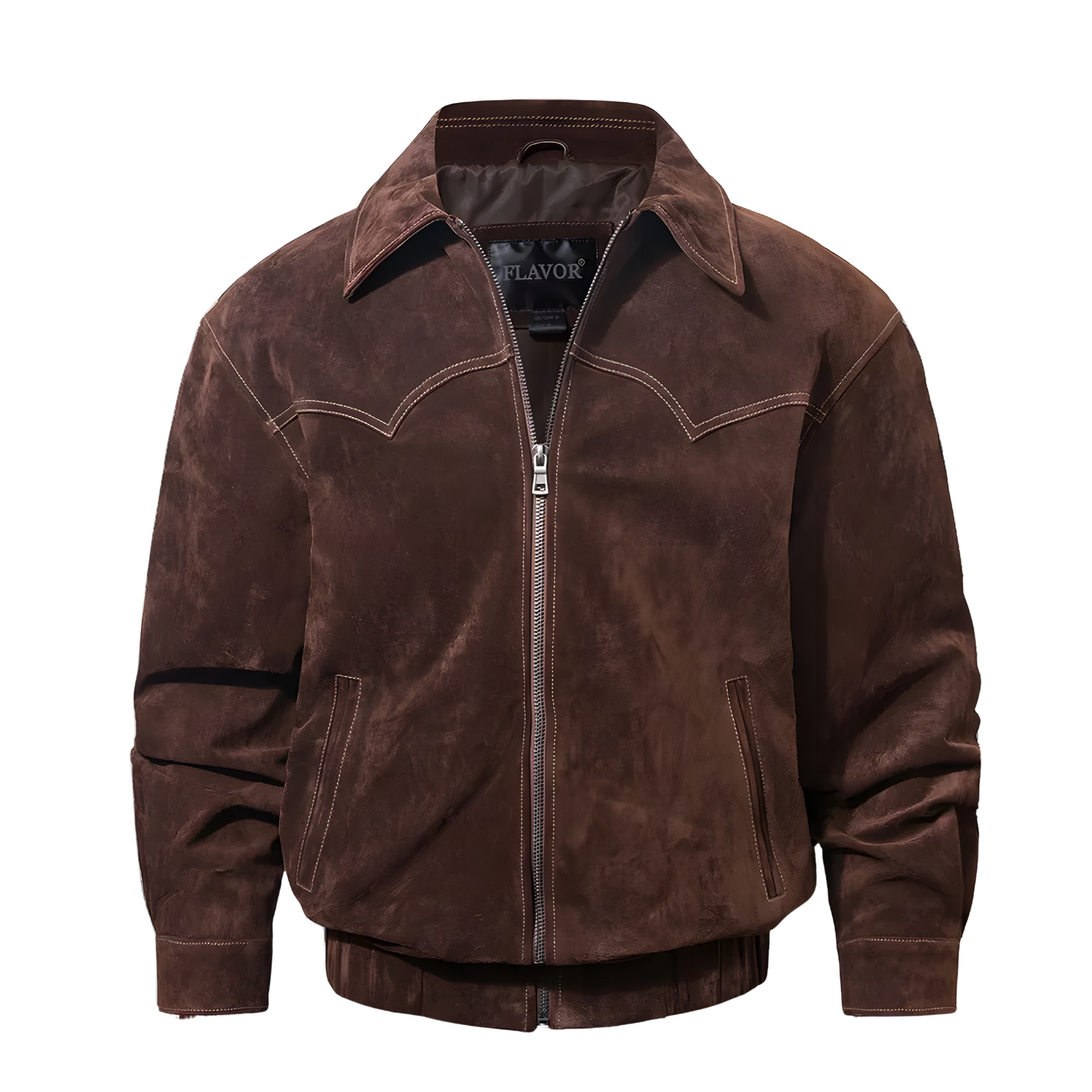 Blouson aviateur velour homme