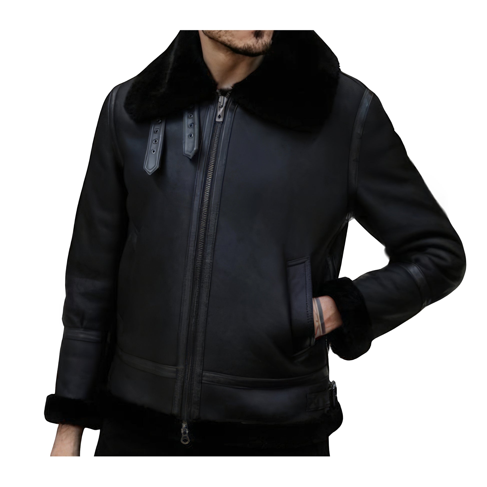 Blouson bombardier b3 cuir