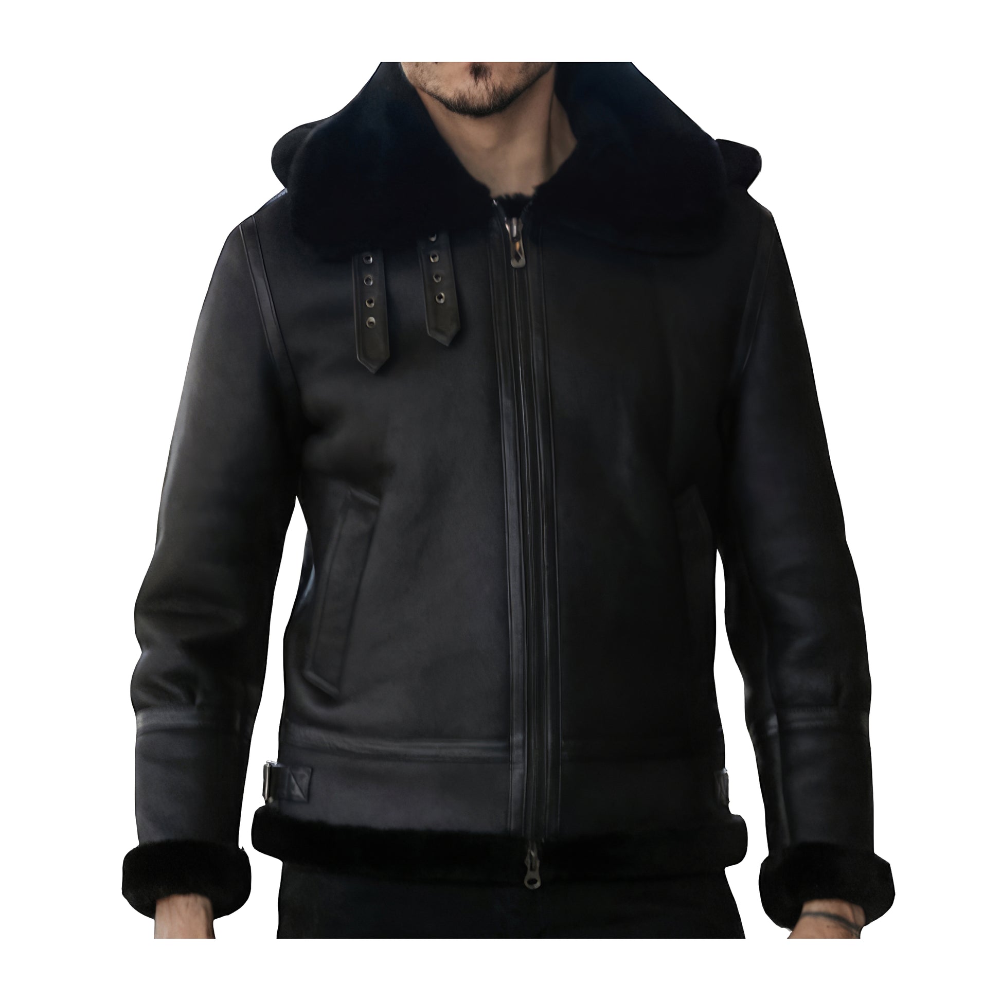 Blouson bombardier cuir b3