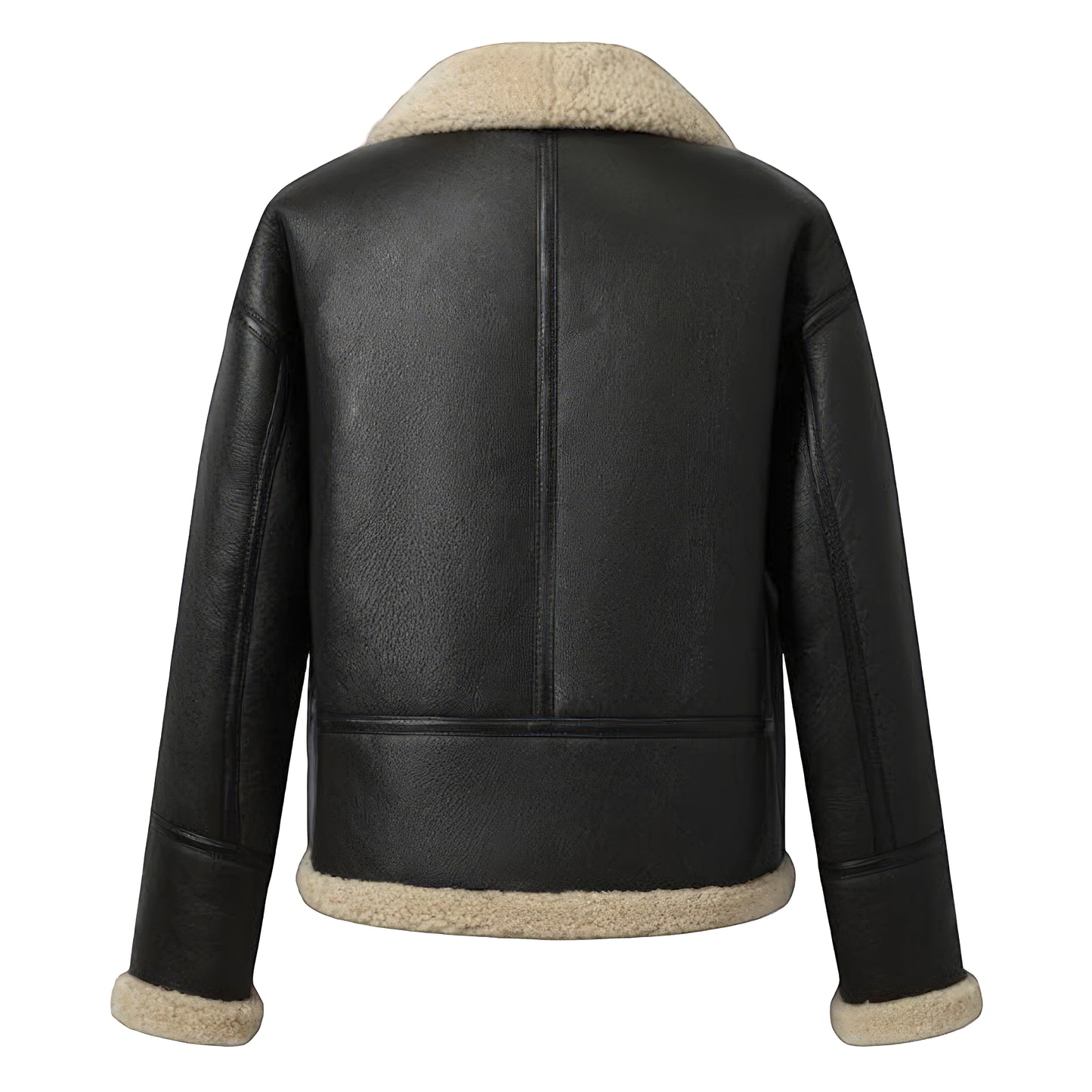 Blouson bombardier noir femme